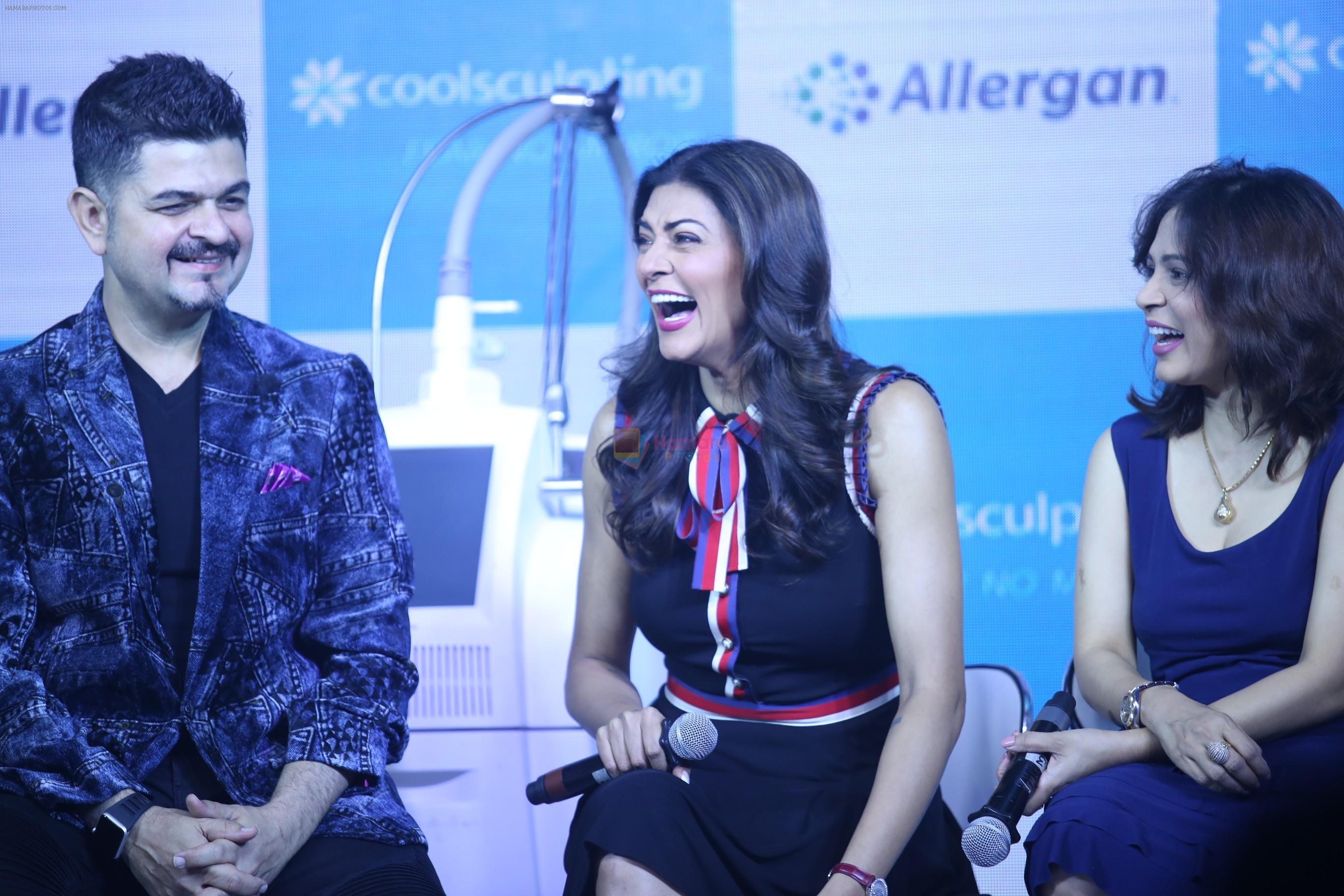 Sushmita Sen at the launch of Cool sculpting at Taj Lands End bandra on 15th Aug 2018