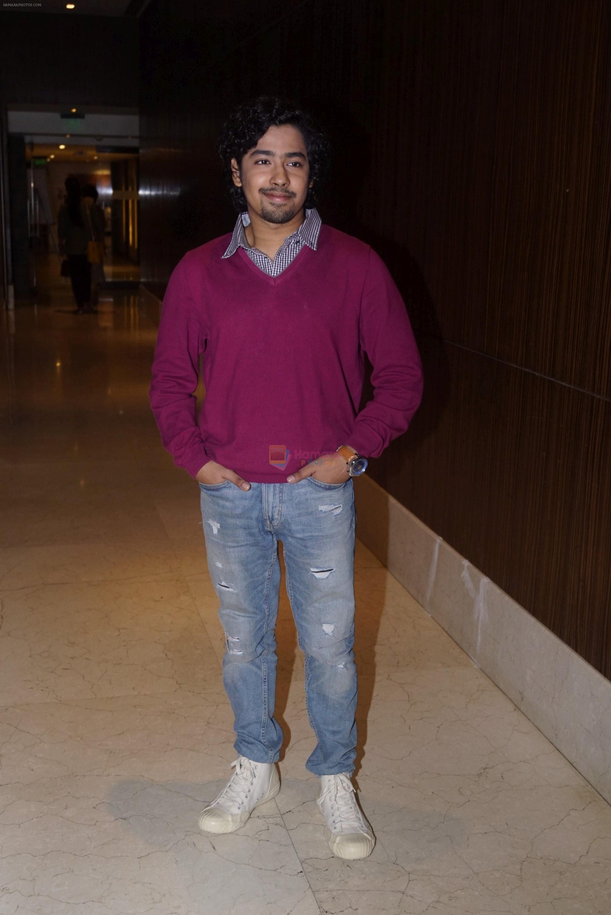 Riddhi Sen Spotted At Intreview Of Helicopter Eela on 16th Oct 2018