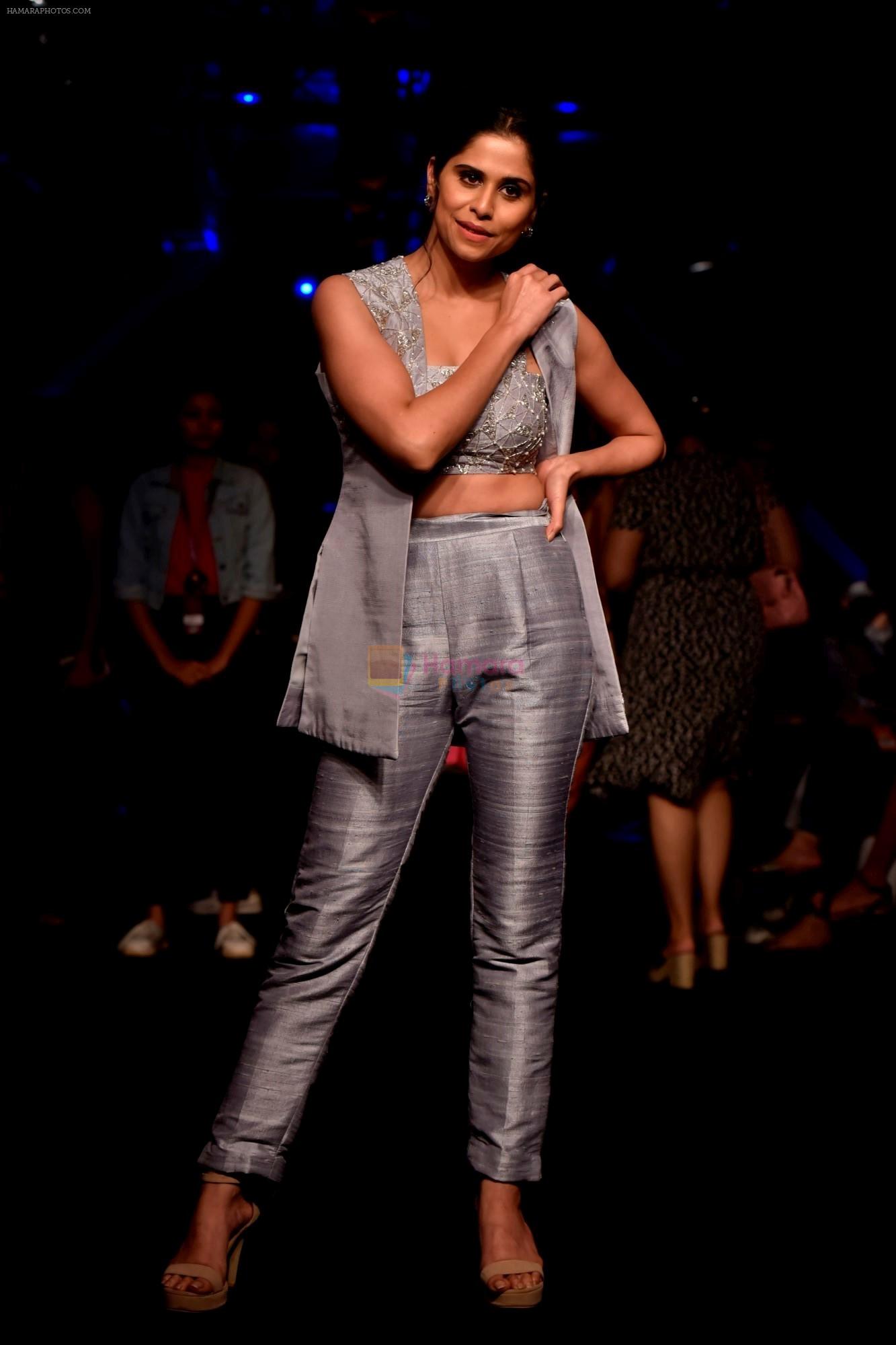 Sai Tamhankar at Lakme Fashion Week STUDIO on 27th Aug 2018
