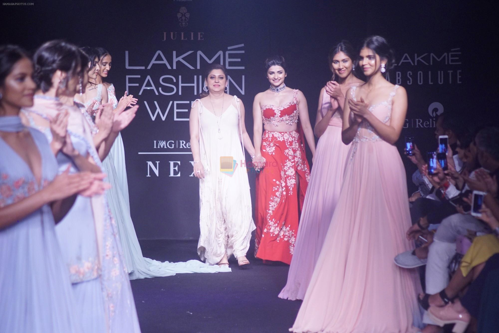 Prachi Desai walk the ramp for 6 degree studio Show at lakme fashion week on 27th Aug 2018