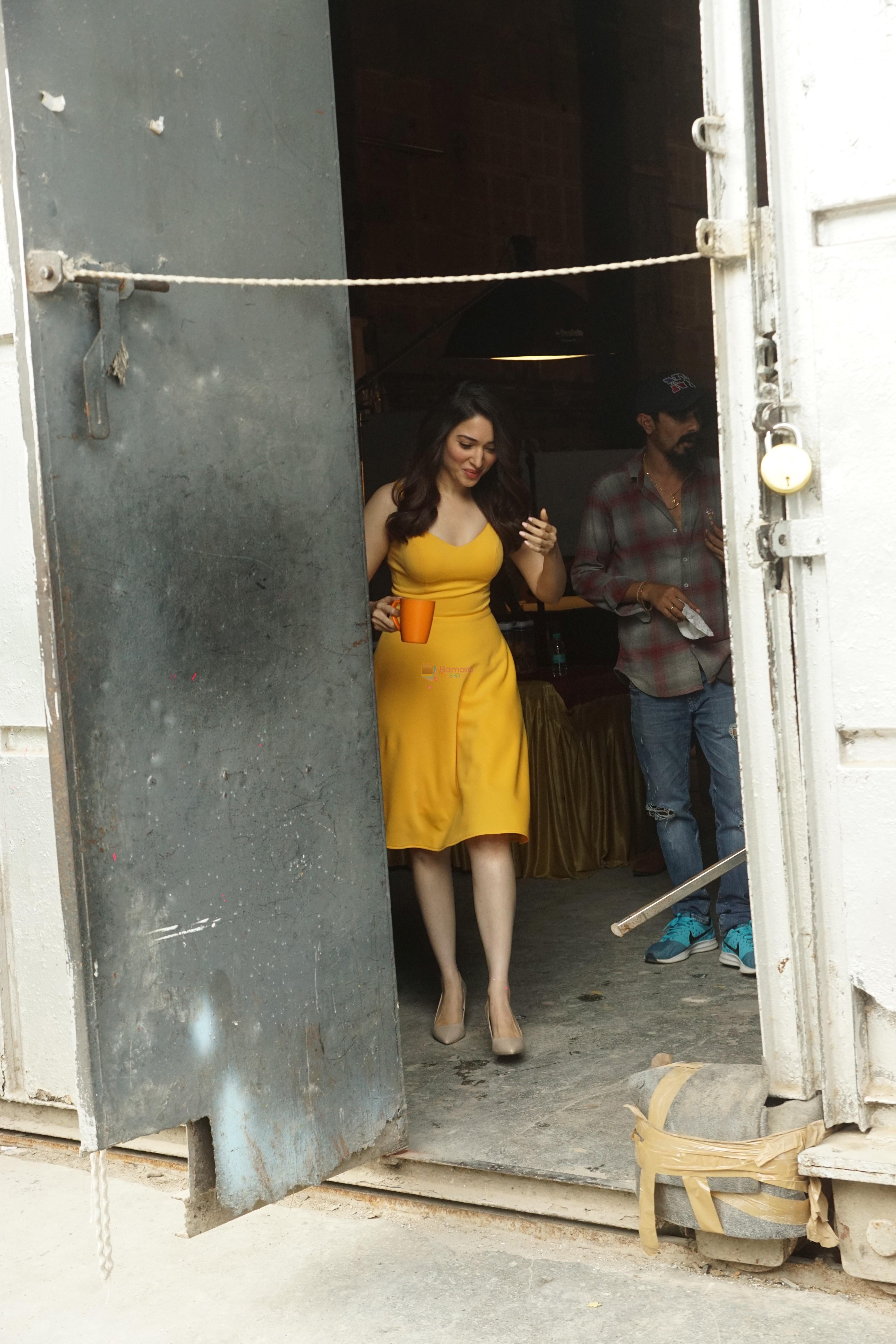 Tamanna Bhatia spotted at film city on 29th Aug 2018