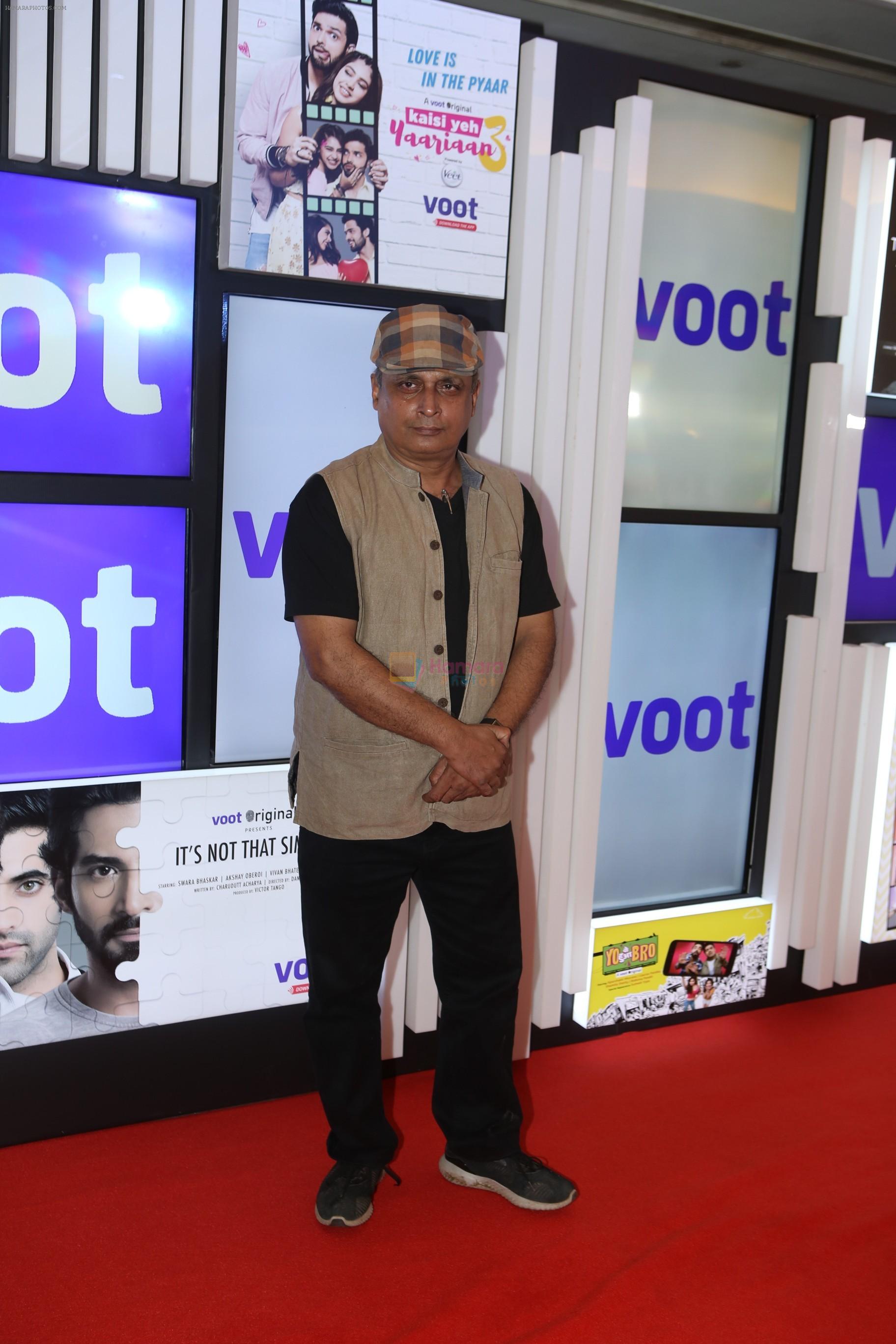 Piyush Mishra at Voot press conference in ITC Grand Maratha, Andheri on 30th AUg 2018