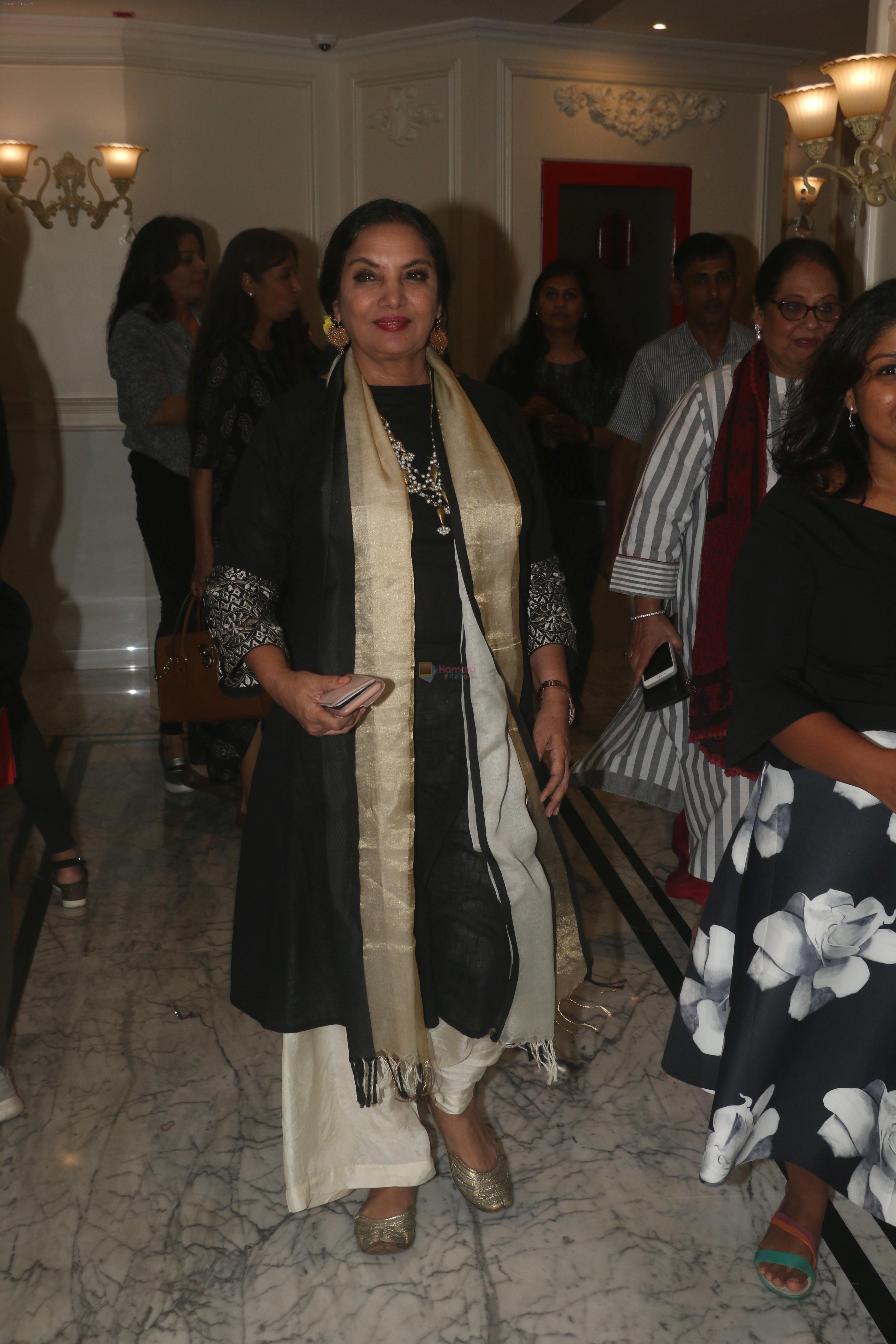 Shabana Azmi at the Special screening of film Once Again in bandra on 30th Aug 2018