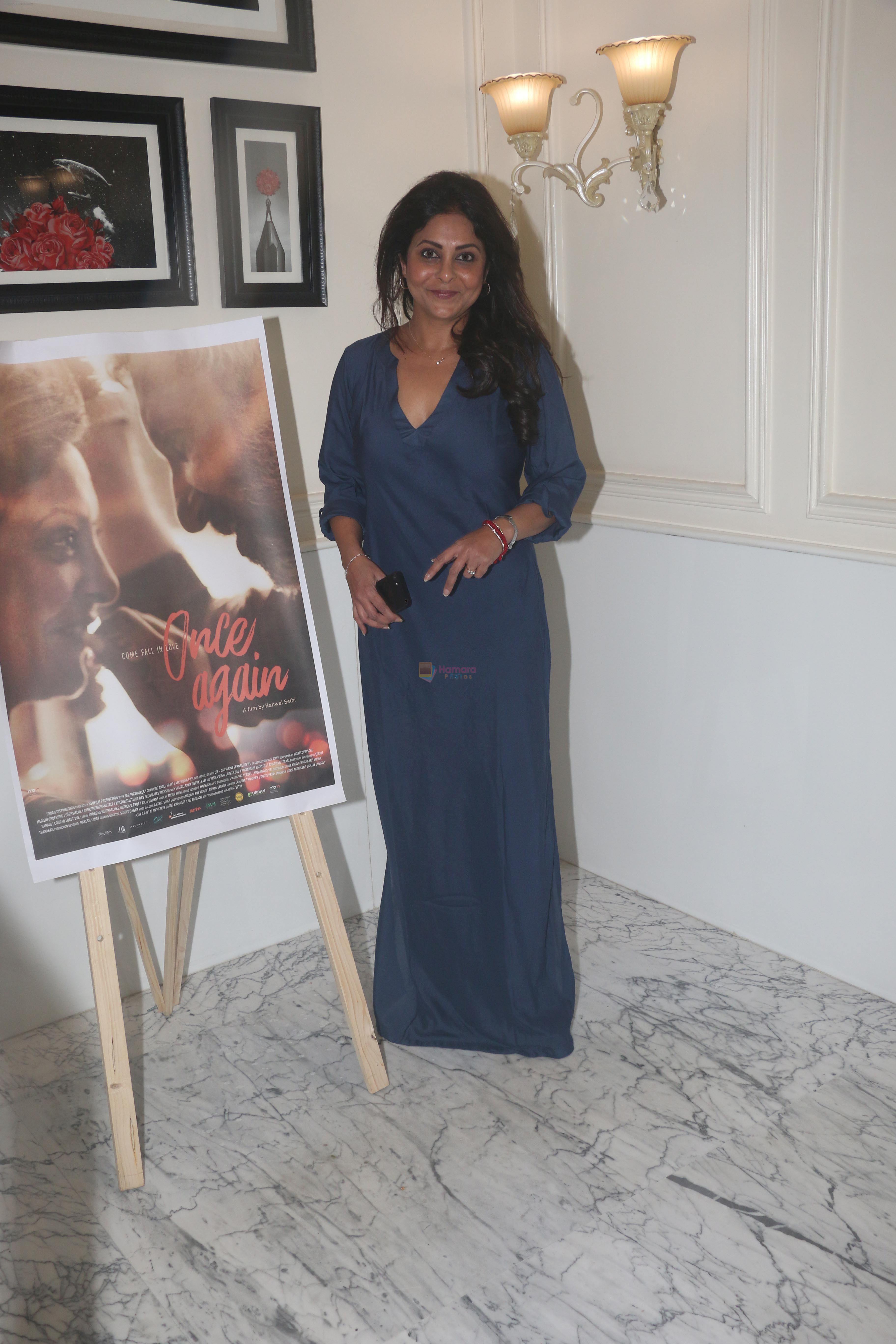 Shefali Shah at the Special screening of film Once Again in bandra on 30th Aug 2018