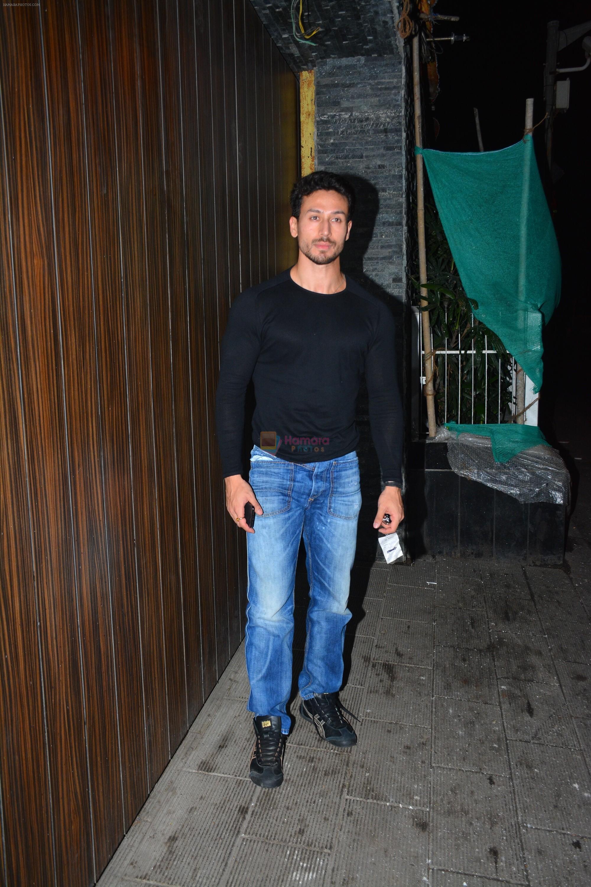 Tiger Shroff Spotted At Bandra on 1st Sept 2018
