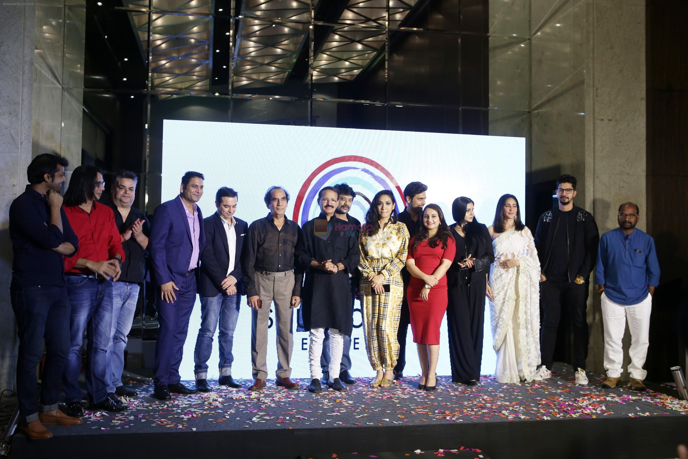 Kashish Khan, Prernaa Arora along with Arjun N Kapoor at the Launch of Studio five elements in Hyatt Regency in andheri on 31st Aug 2018