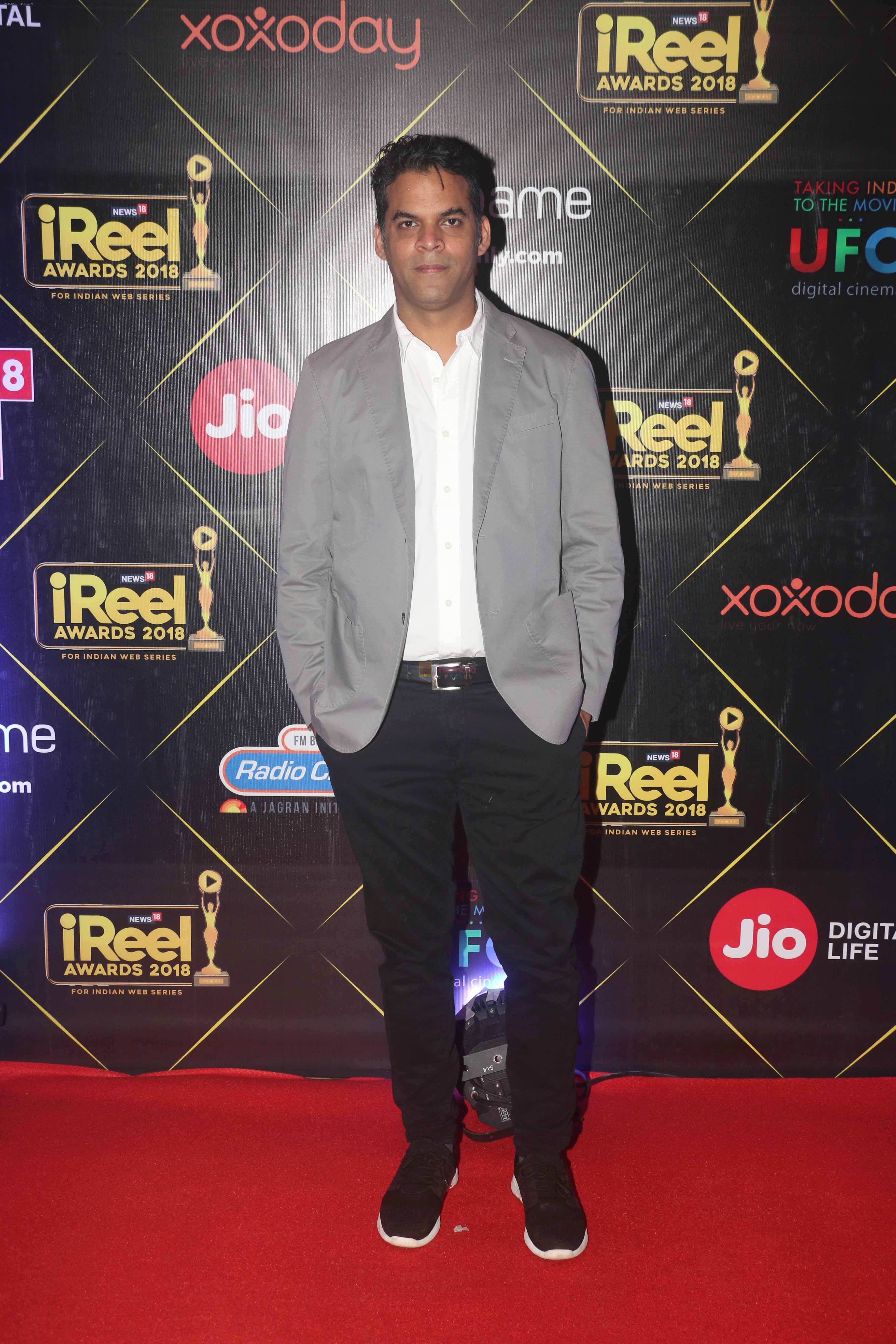 Vikramaditya Motwane at Red Carpet of IReel Awards on 6th Sept 2018