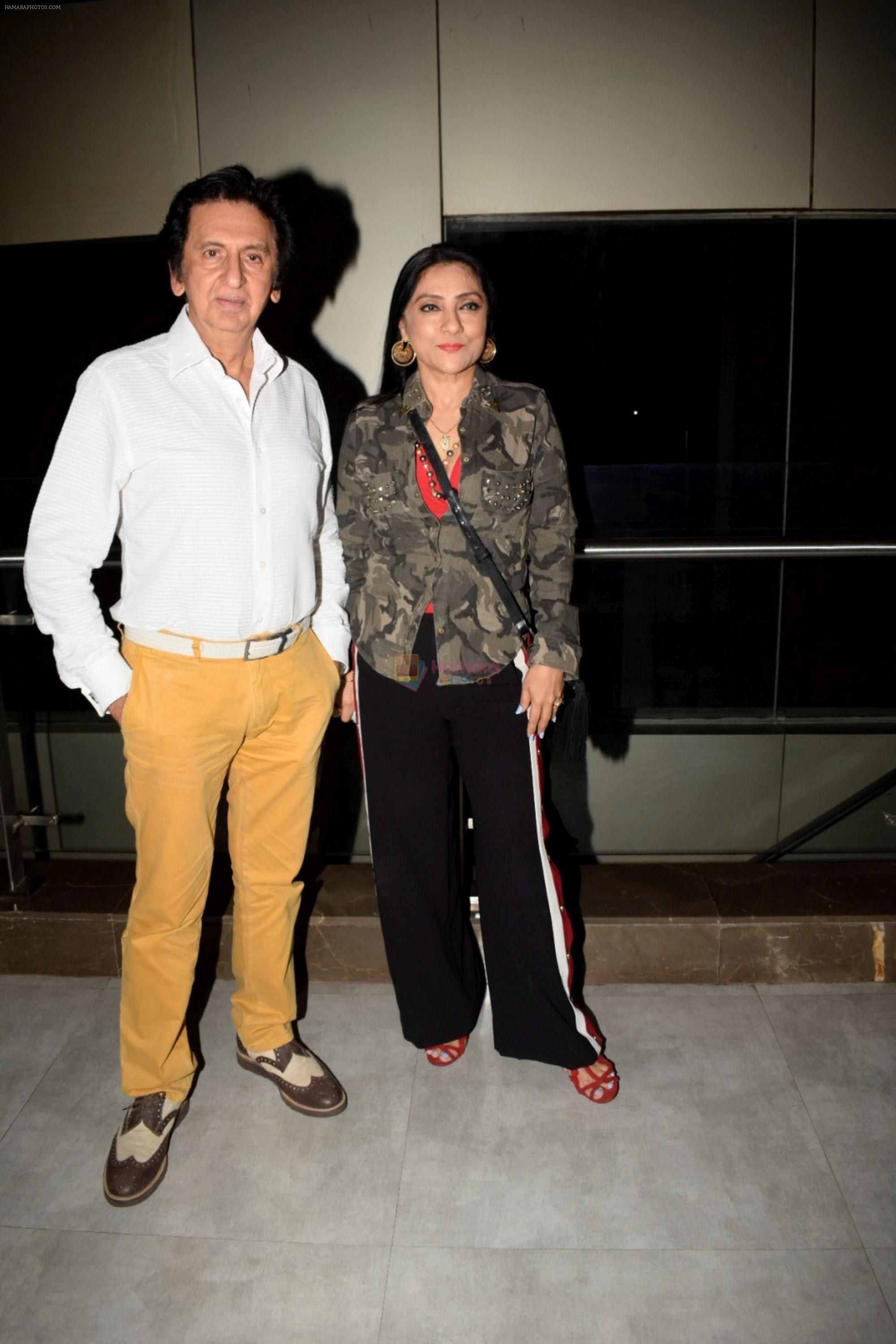 Aarti Surendranath, Kailash Surendranath at the Screening Of Paltan on 6th Sept 2018