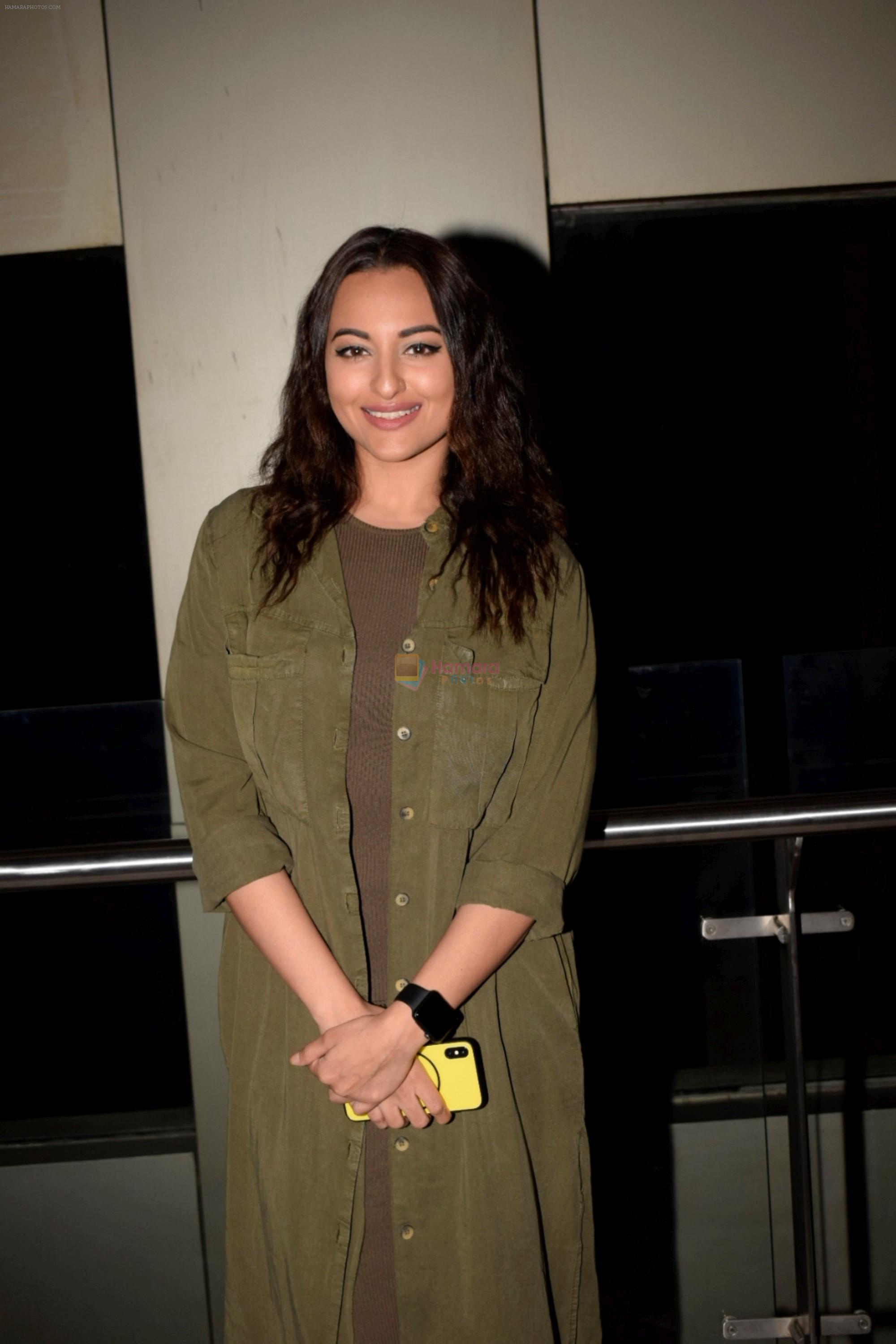Sonakshi Sinha at the Screening Of Paltan on 6th Sept 2018