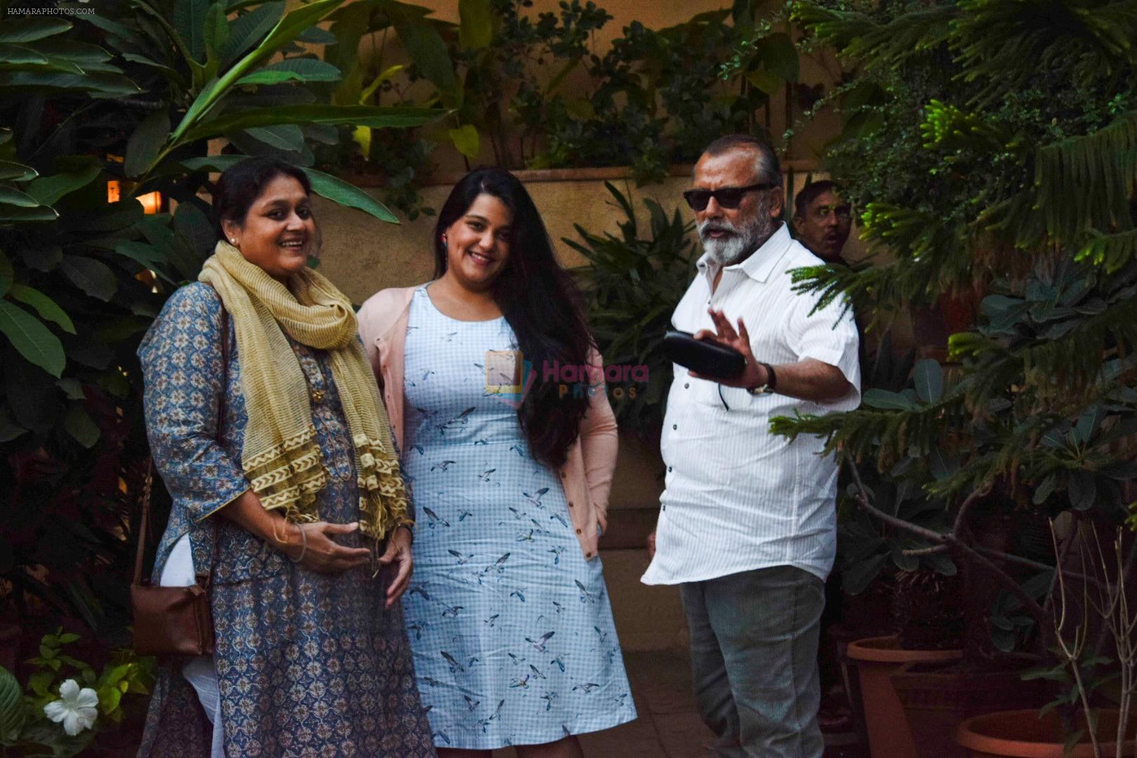 Pankaj Kapoor , Supriya Pathak & daughter Sanah Kapoor at Shahid Kapoor's house in juhu on 7th Sept 2018