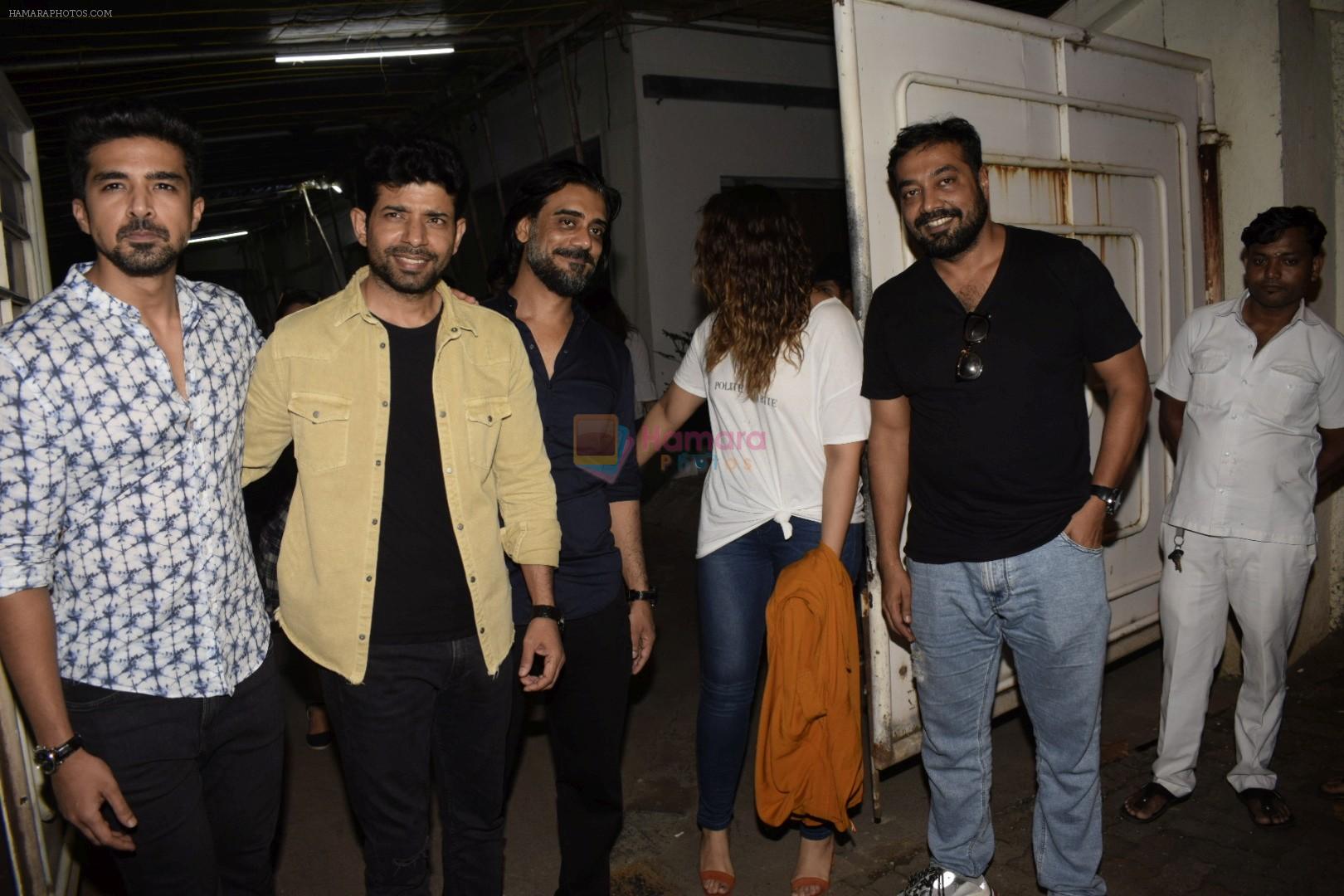 Huma Qureshi, Anurag Kashyap, Saqib Saleem, Vineet Kumar Singh at the Screening Of Film Manmarziyaan on 7th Sept 2018