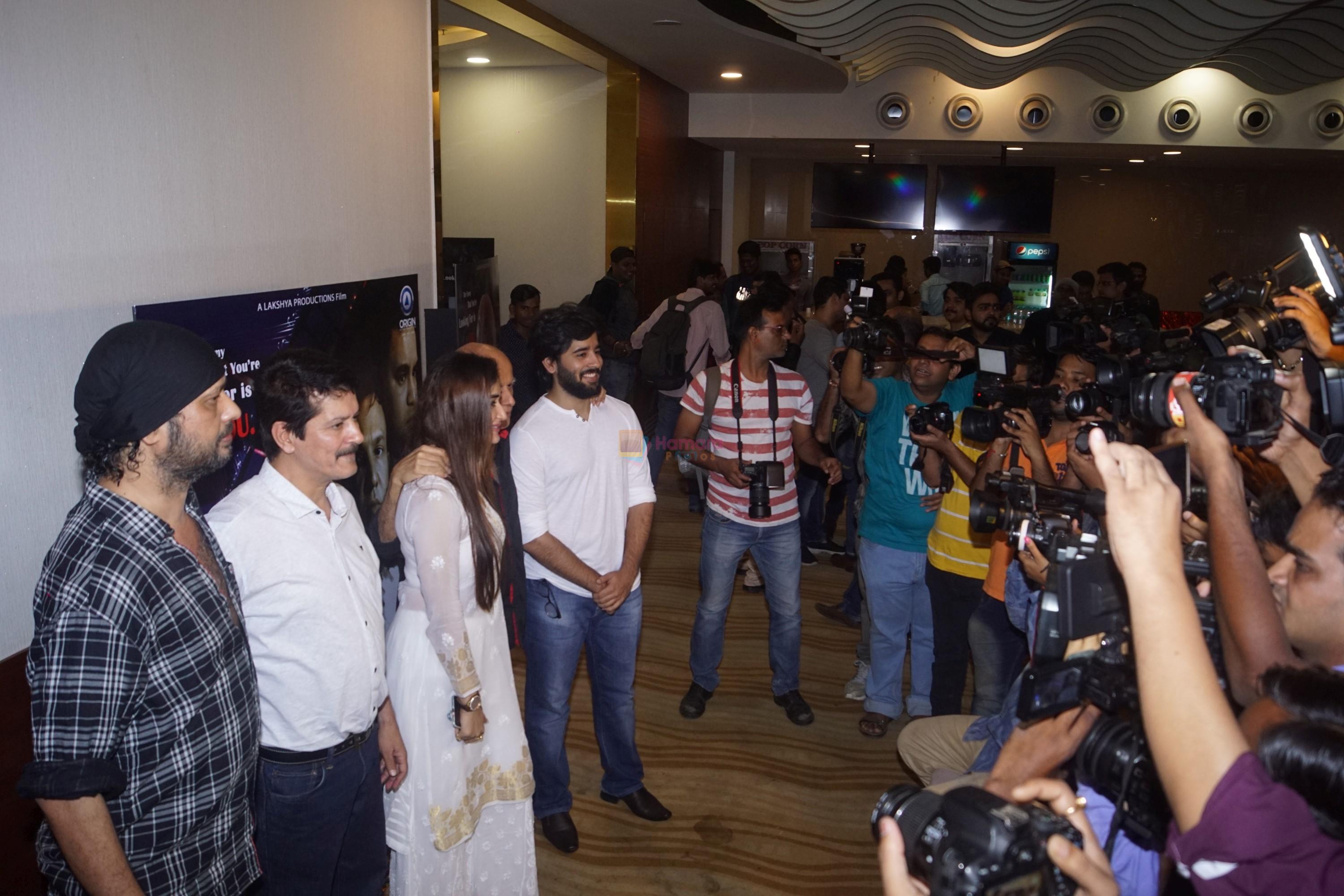 Avi, Alisha Khan, Tariq Khan, Mahesh Bhatt at the Trailer Launch of film The Dark Side of Life-Mumbai City in Mumbai on 10th Sept 2018