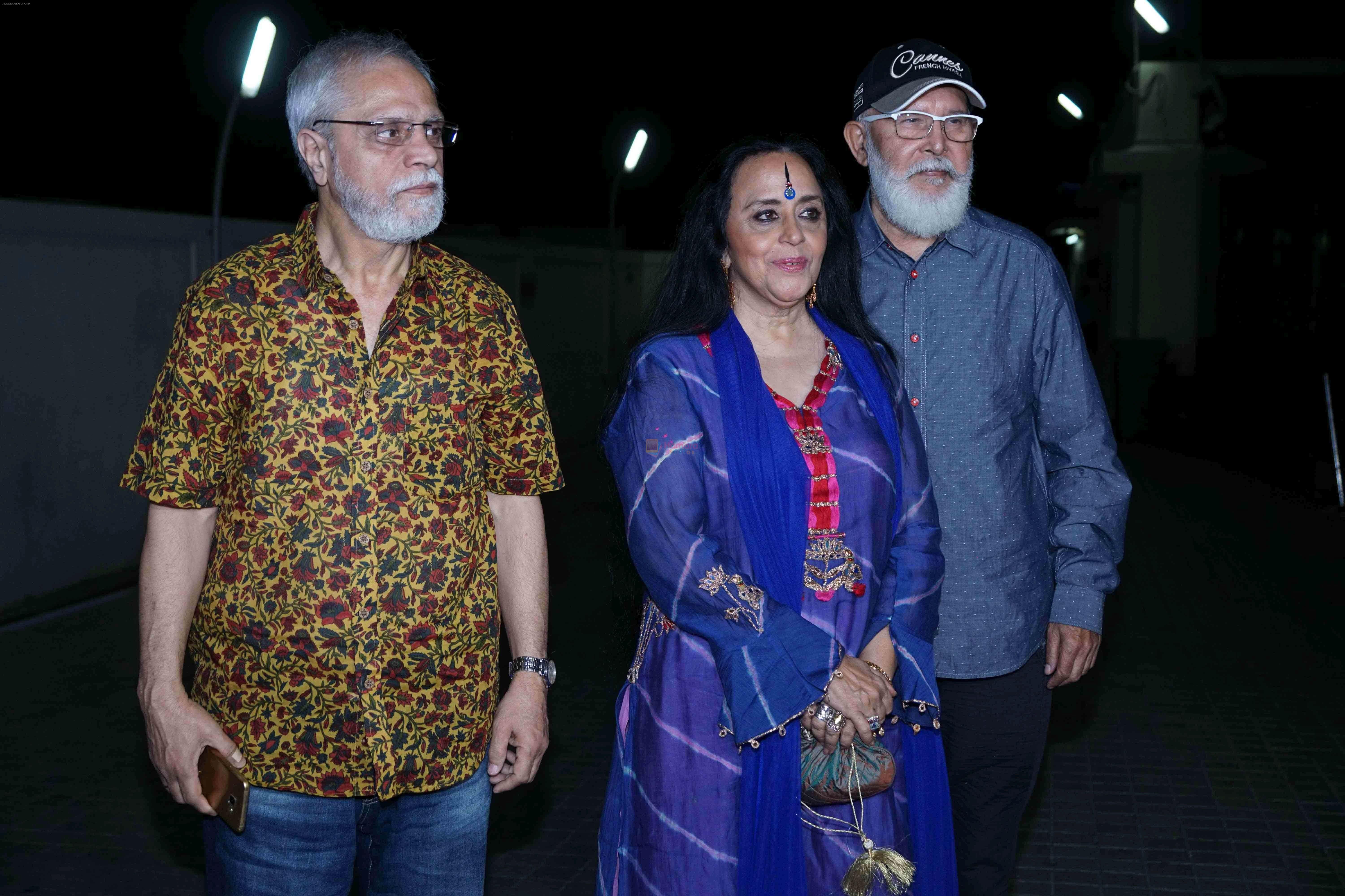Ila Arun at the Screening of film Manto in pvr juhu on 17th Sept 2018