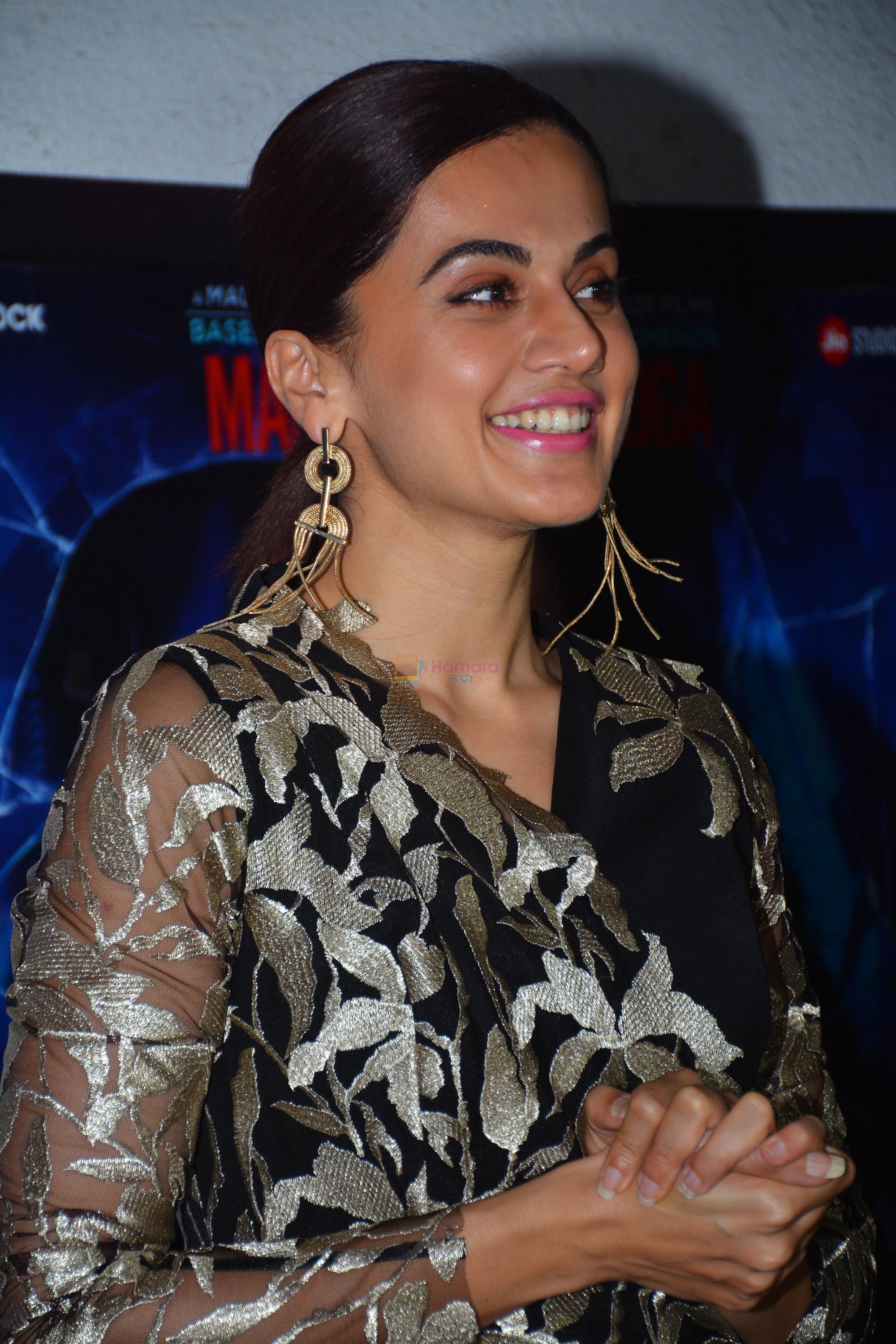 Taapsee Pannu at the Success Party Of Film Stree on 18th Sept 2018