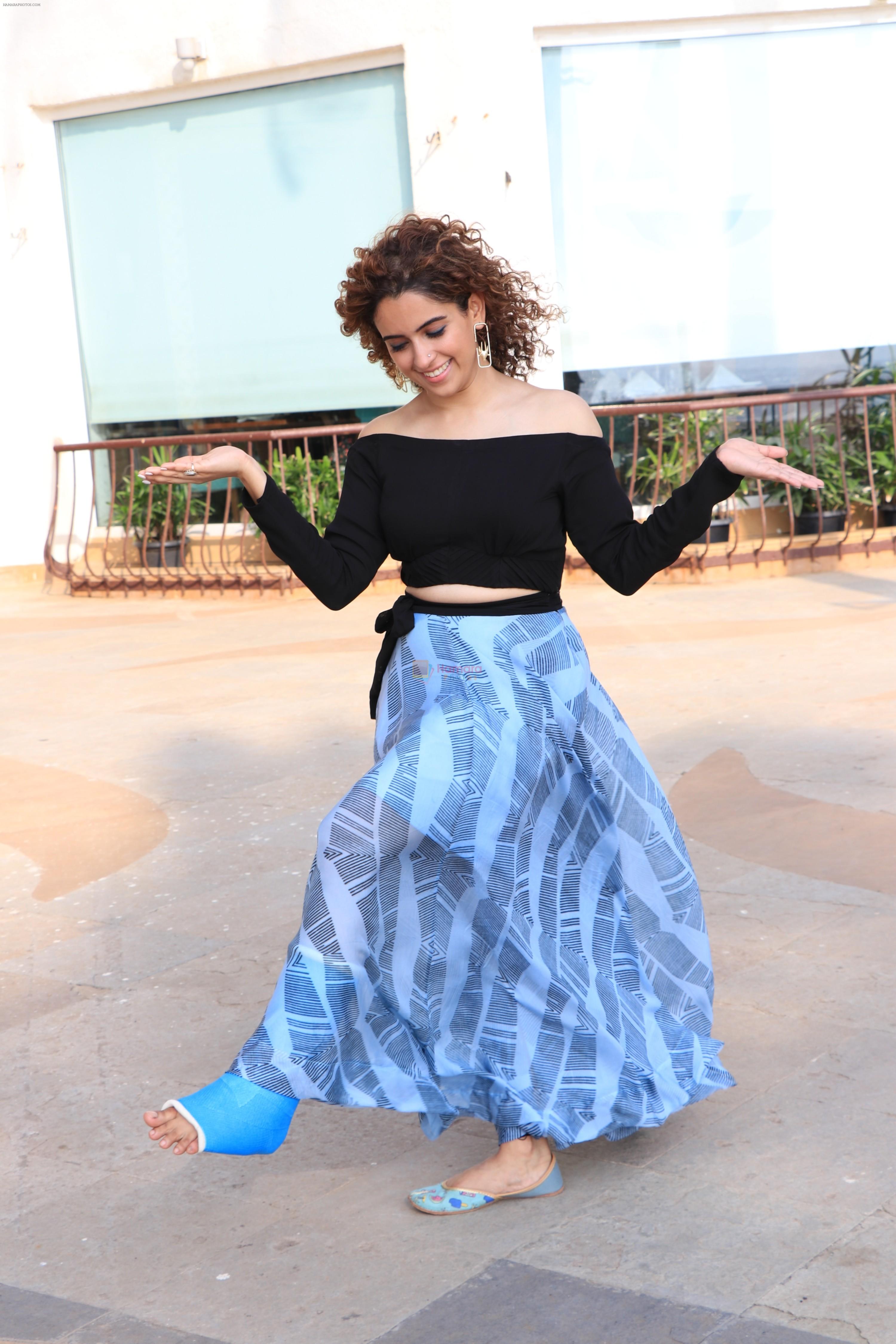 Sanya Malhotra during media interactions for film Pataakha in Sun n Sand, juhu on 23rd Sept 2018
