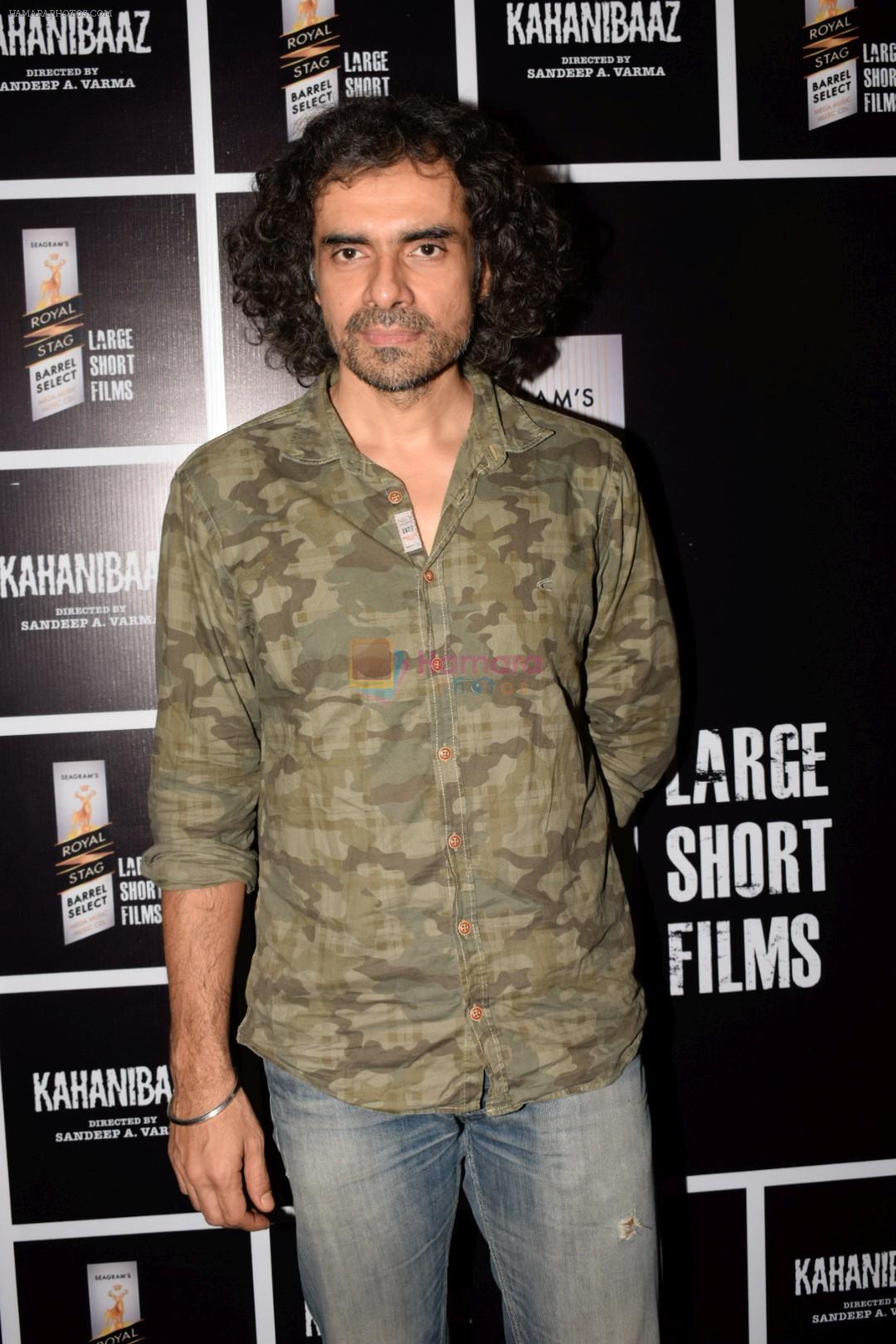 Imtiaz Ali at Royal Stag Barelle select screening of short film Kahanibaaz at The View in andheri on 25th Sept 2018