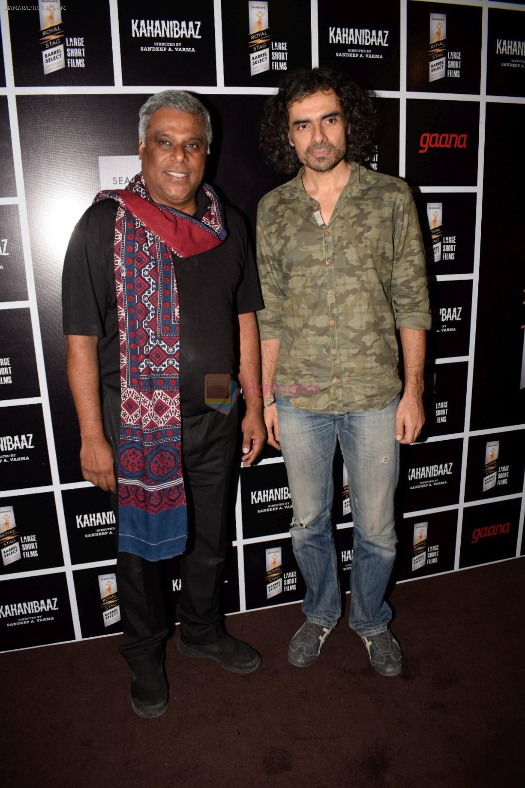 Imtiaz Ali, Ashish Vidyarthi at Royal Stag Barelle select screening of short film Kahanibaaz at The View in andheri on 25th Sept 2018