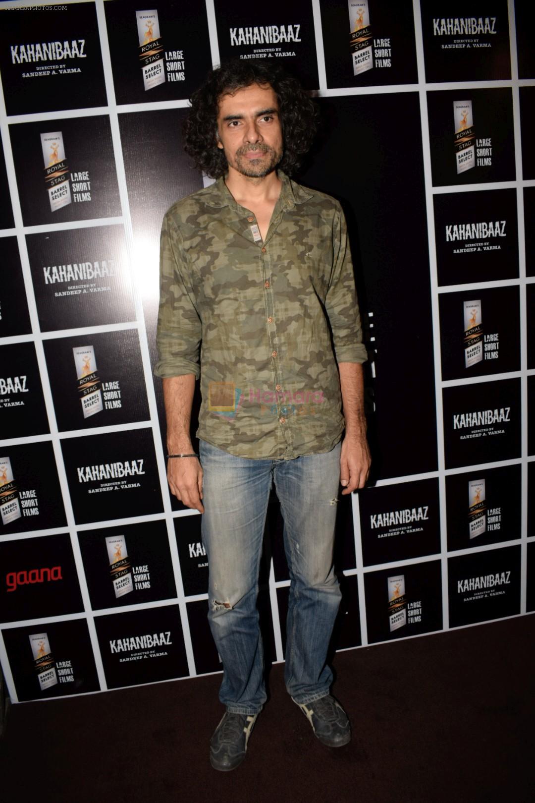 Imtiaz Ali at Royal Stag Barelle select screening of short film Kahanibaaz at The View in andheri on 25th Sept 2018