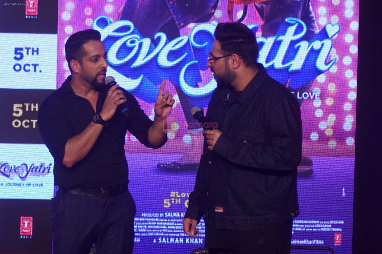 RJ Salil at Musical Concert Celebrating the journey of Loveyatri on 26th Sept 2018