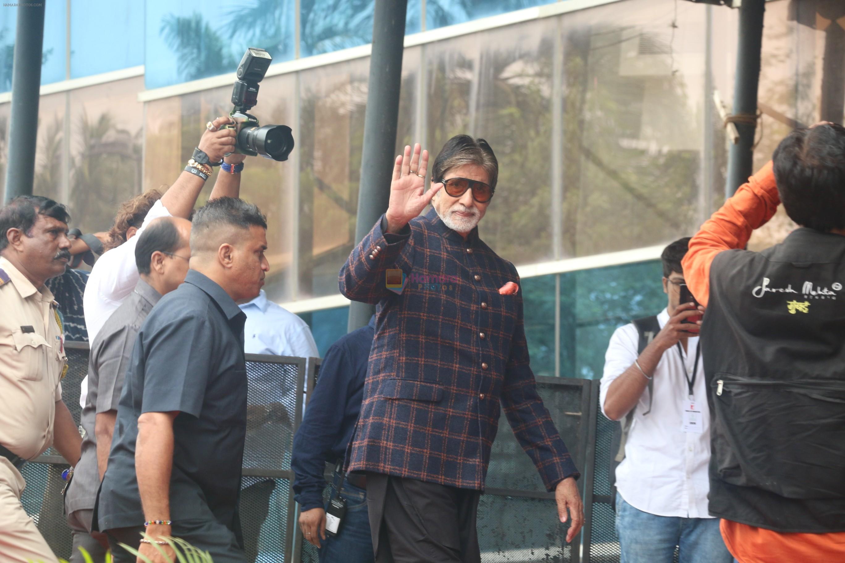 Amitabh Bachchan at the Trailer launch of film Thugs of Hindustan at Imax Wadala on 27th Sept 2018