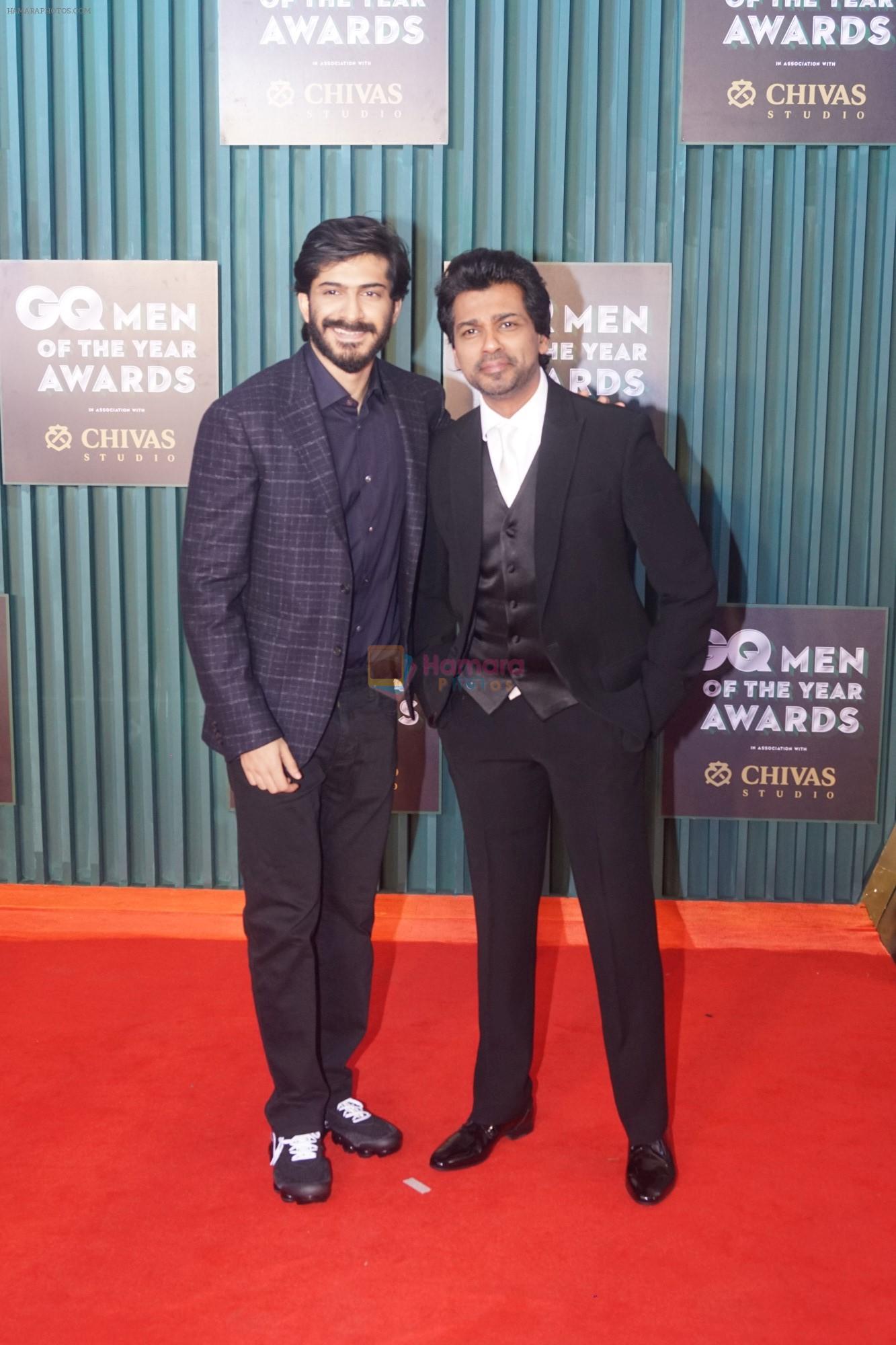 Harshvardhan Kapoor, Nikhil Dwivedi at GQ Men of the Year Awards 2018 on 27th Sept 2018