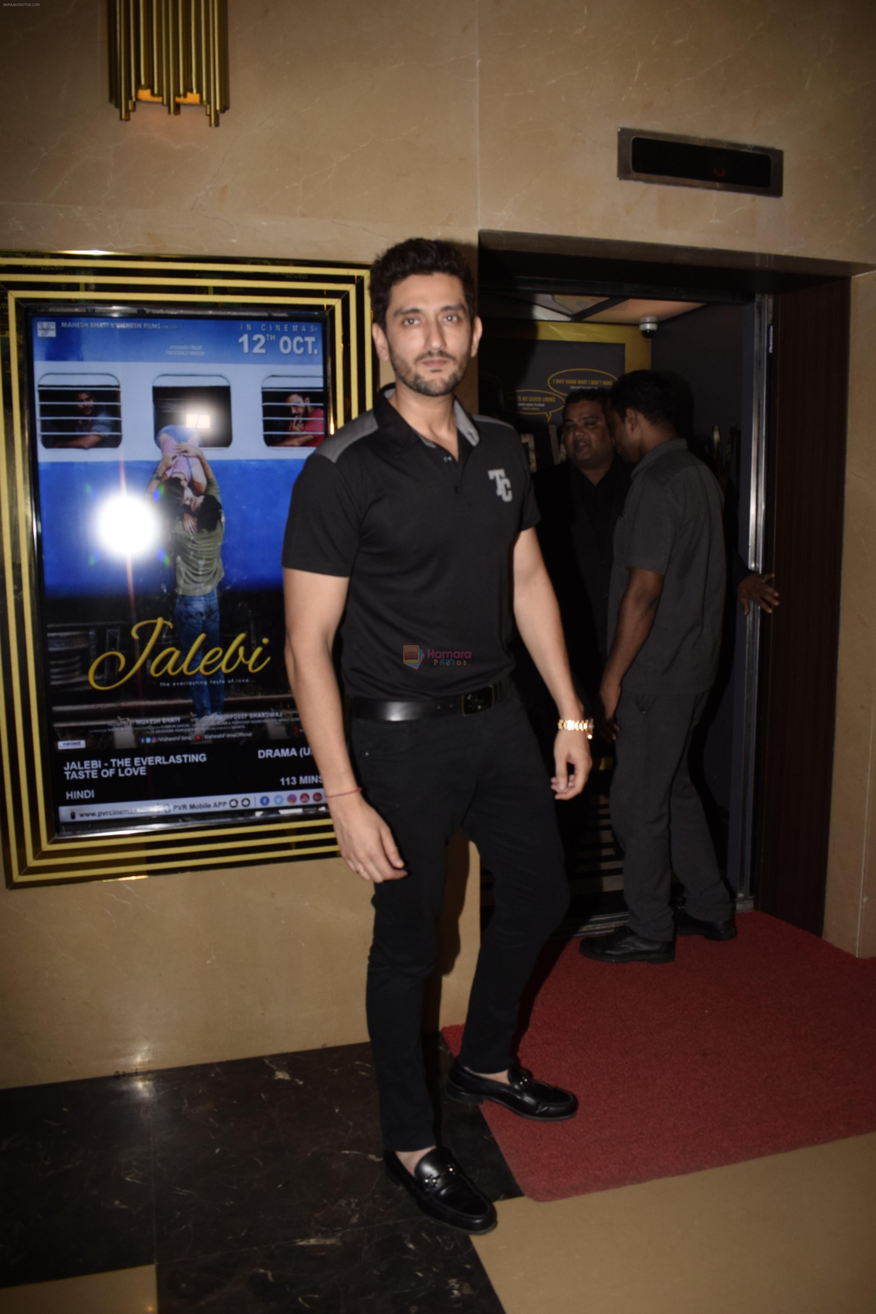 Shaad Randhawa at the Screening of film Jalebi in pvr icon, andheri on 11th Oct 2018
