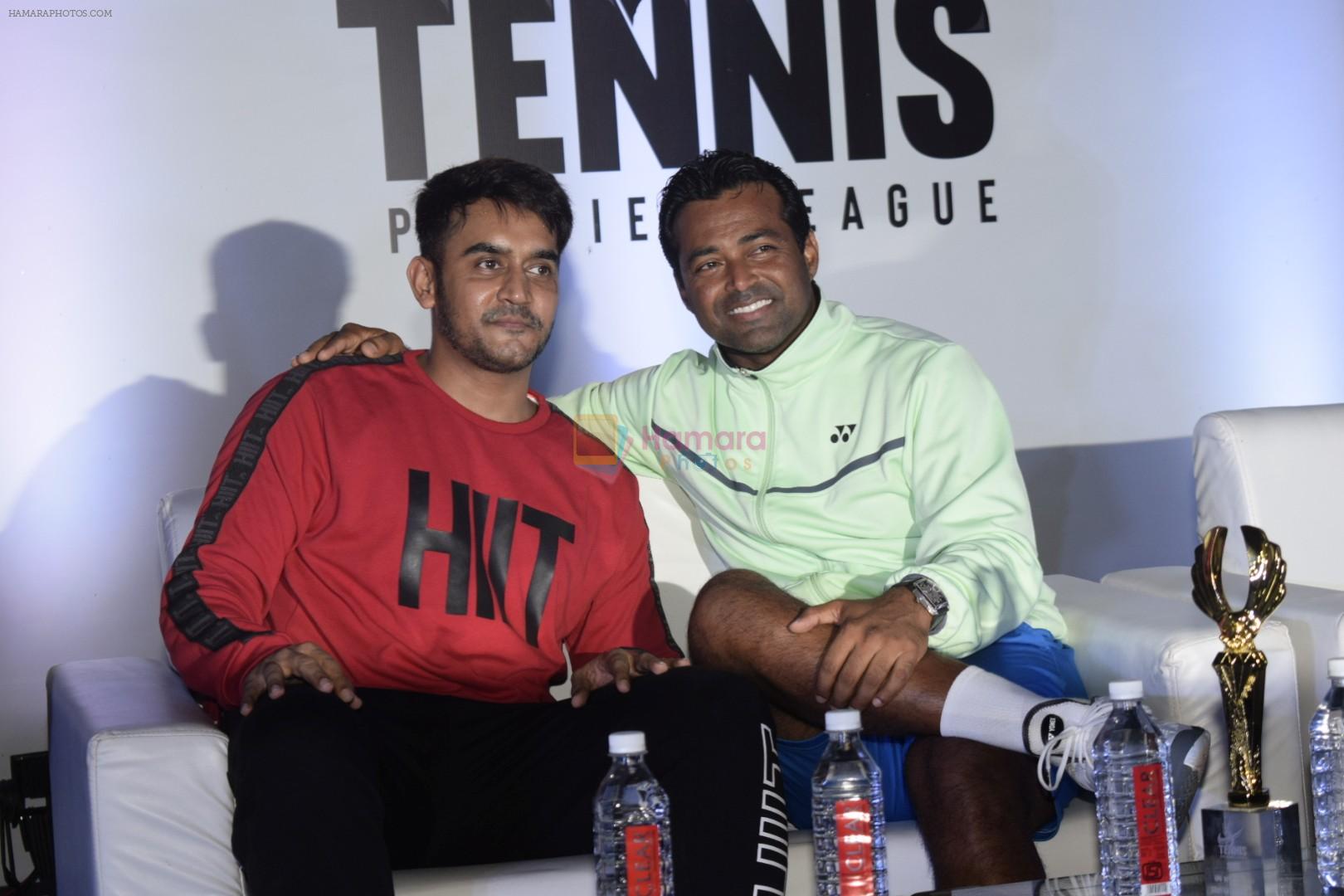 Leander Paes inaugurate India's first tennis premiere league at celebrations club in Andheri on 20th Oct 2018