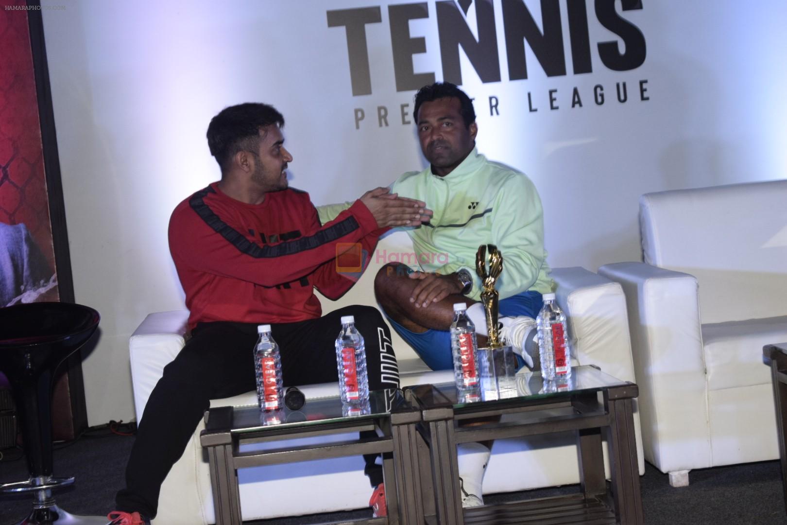 Leander Paes inaugurate India's first tennis premiere league at celebrations club in Andheri on 20th Oct 2018