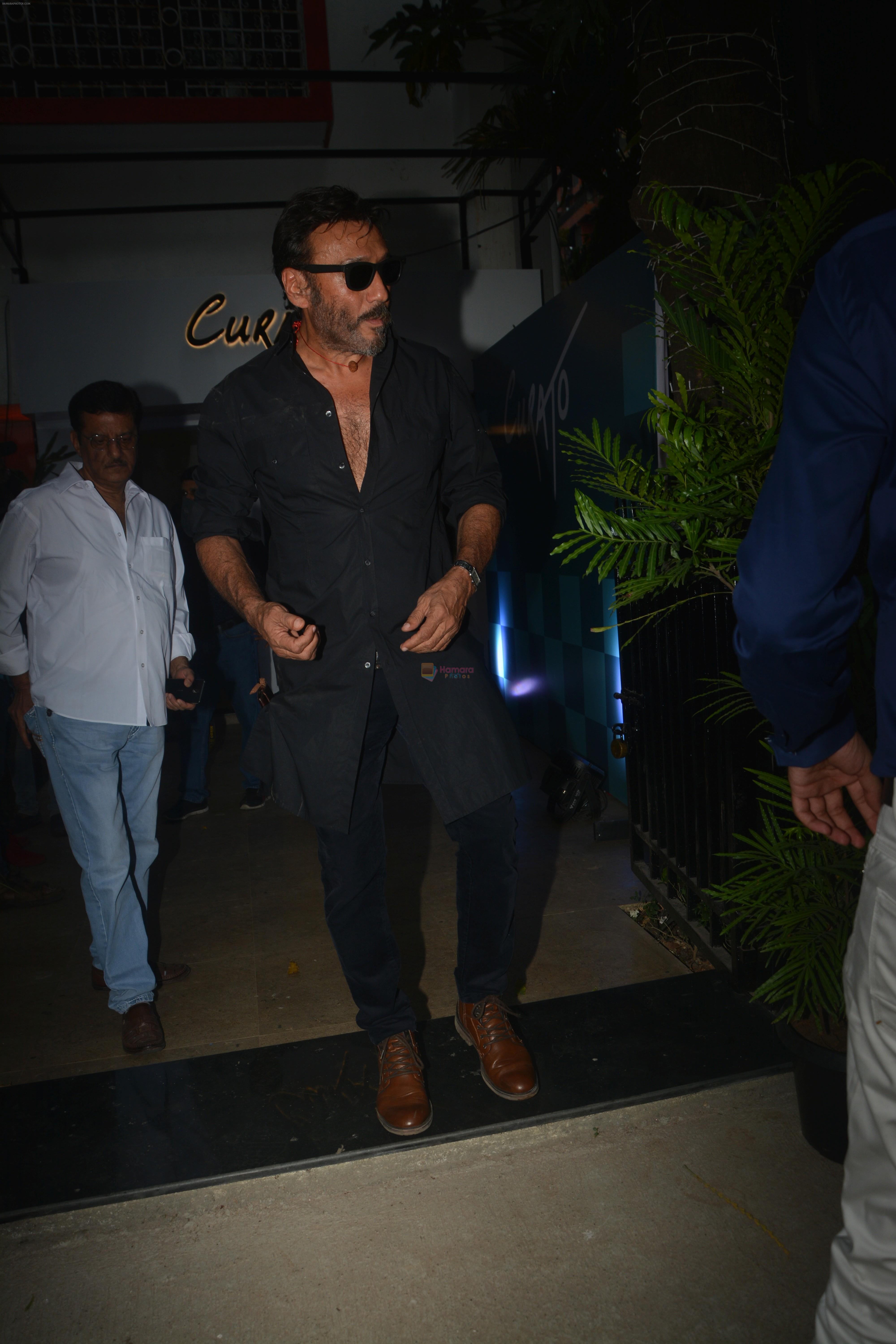 Jackie Shroff spotted at bandra on 24th Oct 2018