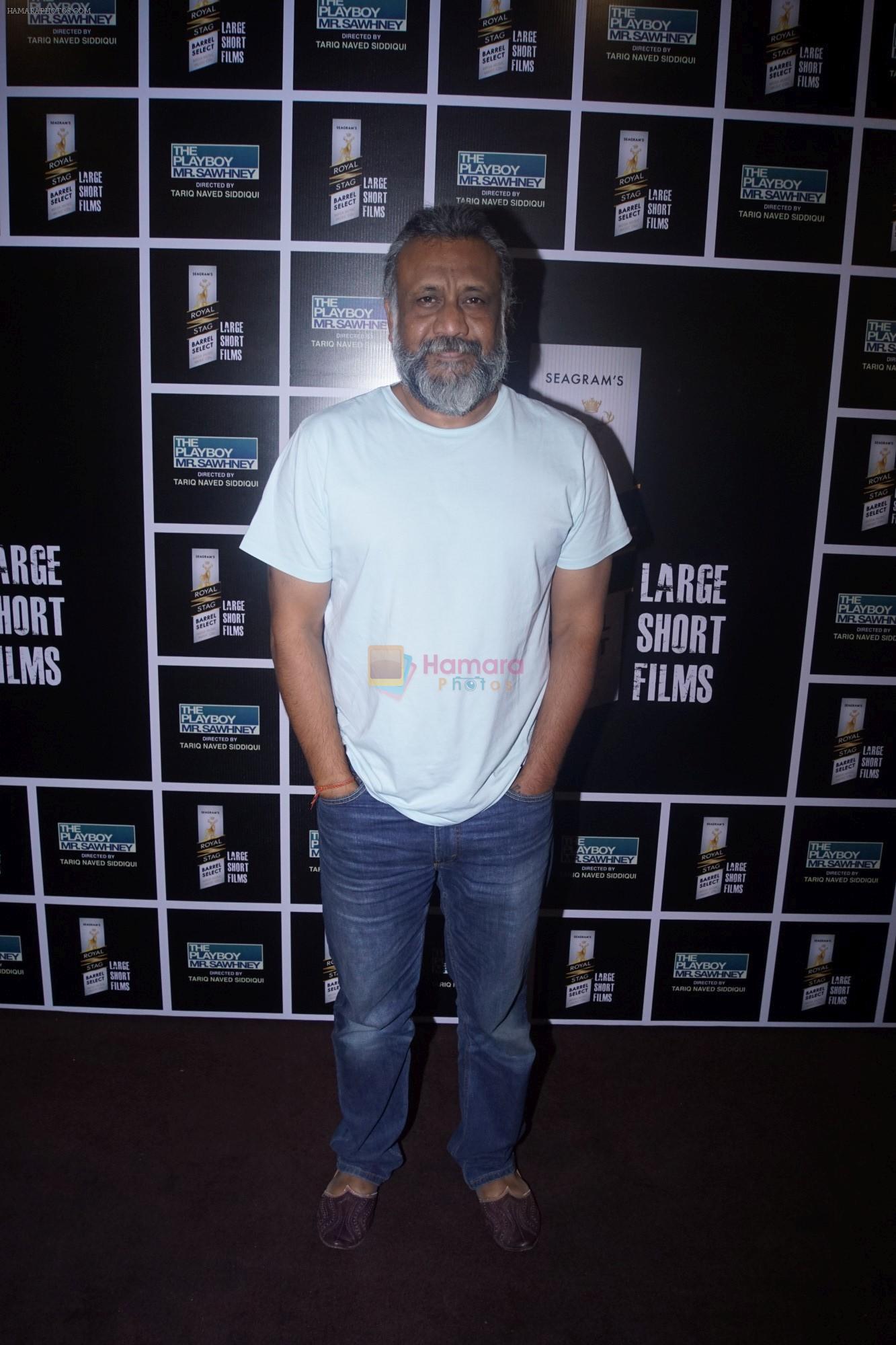 Anubhav Sinha at the Special Screening of Royal Stag Barrel Short Film The Playboy Mr.Sawhney on 24th Oct 2018