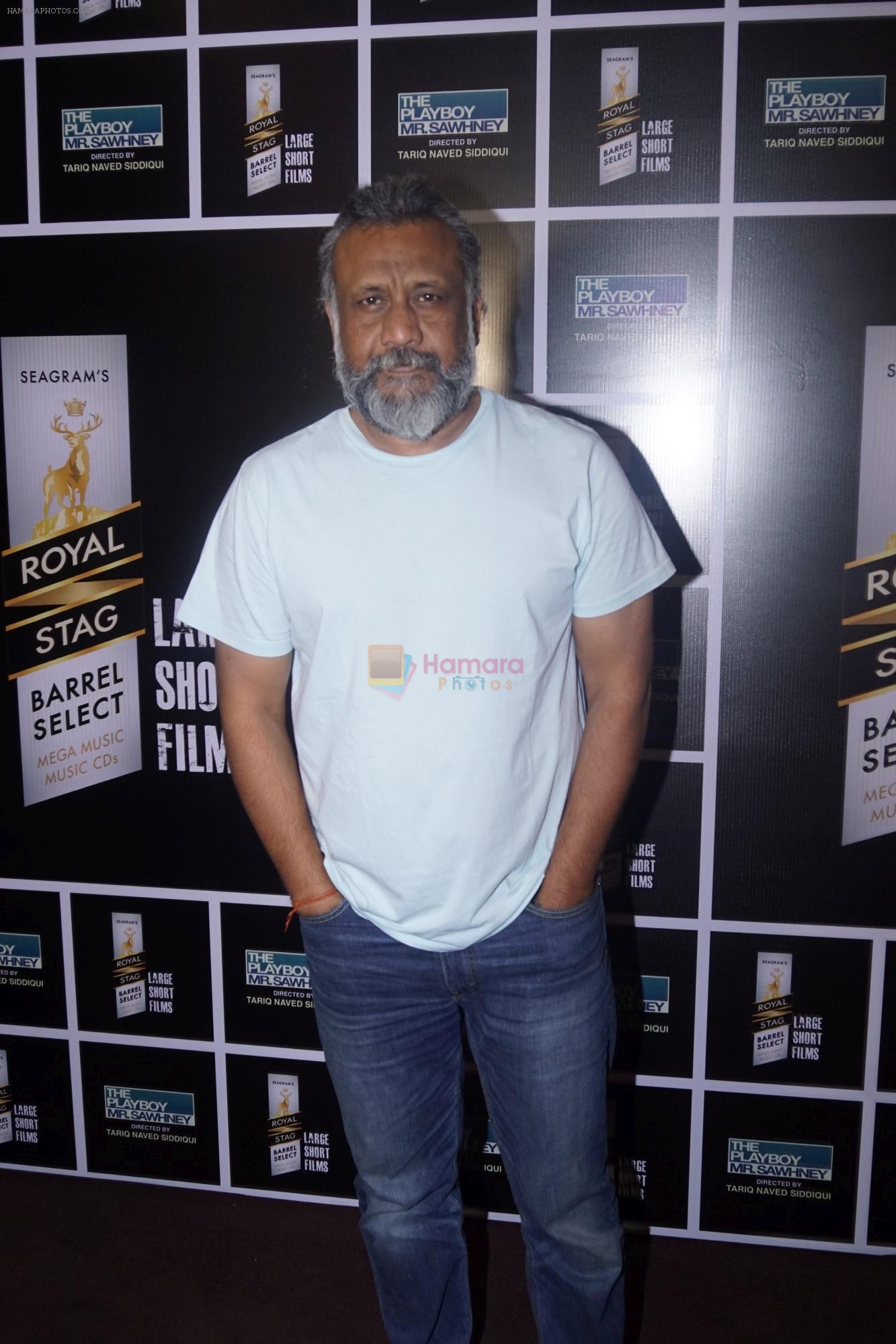 Anubhav Sinha at the Special Screening of Royal Stag Barrel Short Film The Playboy Mr.Sawhney on 24th Oct 2018