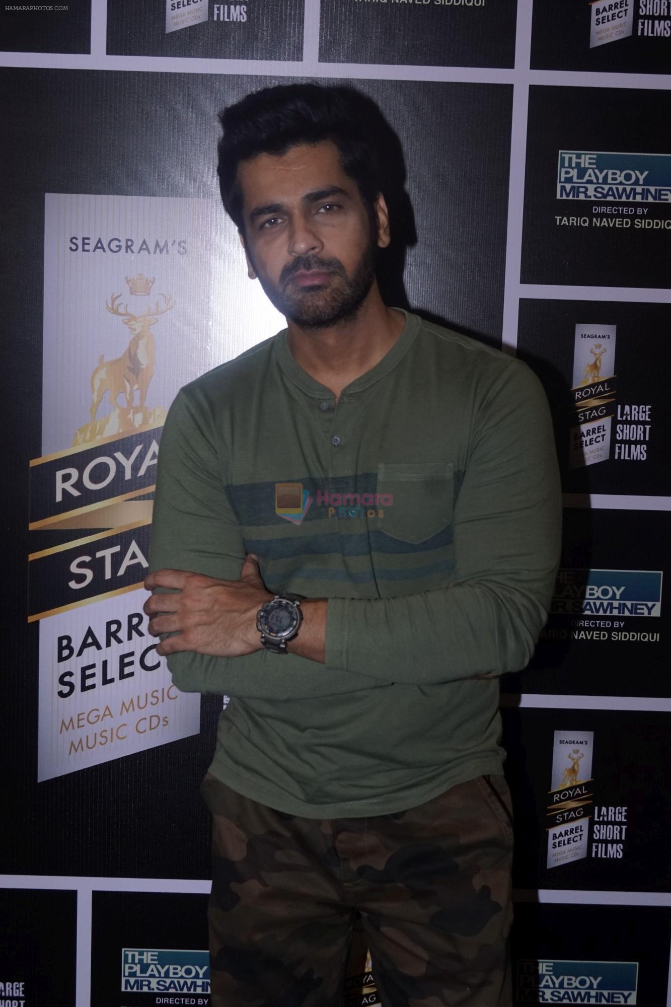 Arjan Bajwa at the Special Screening of Royal Stag Barrel Short Film The Playboy Mr.Sawhney on 24th Oct 2018