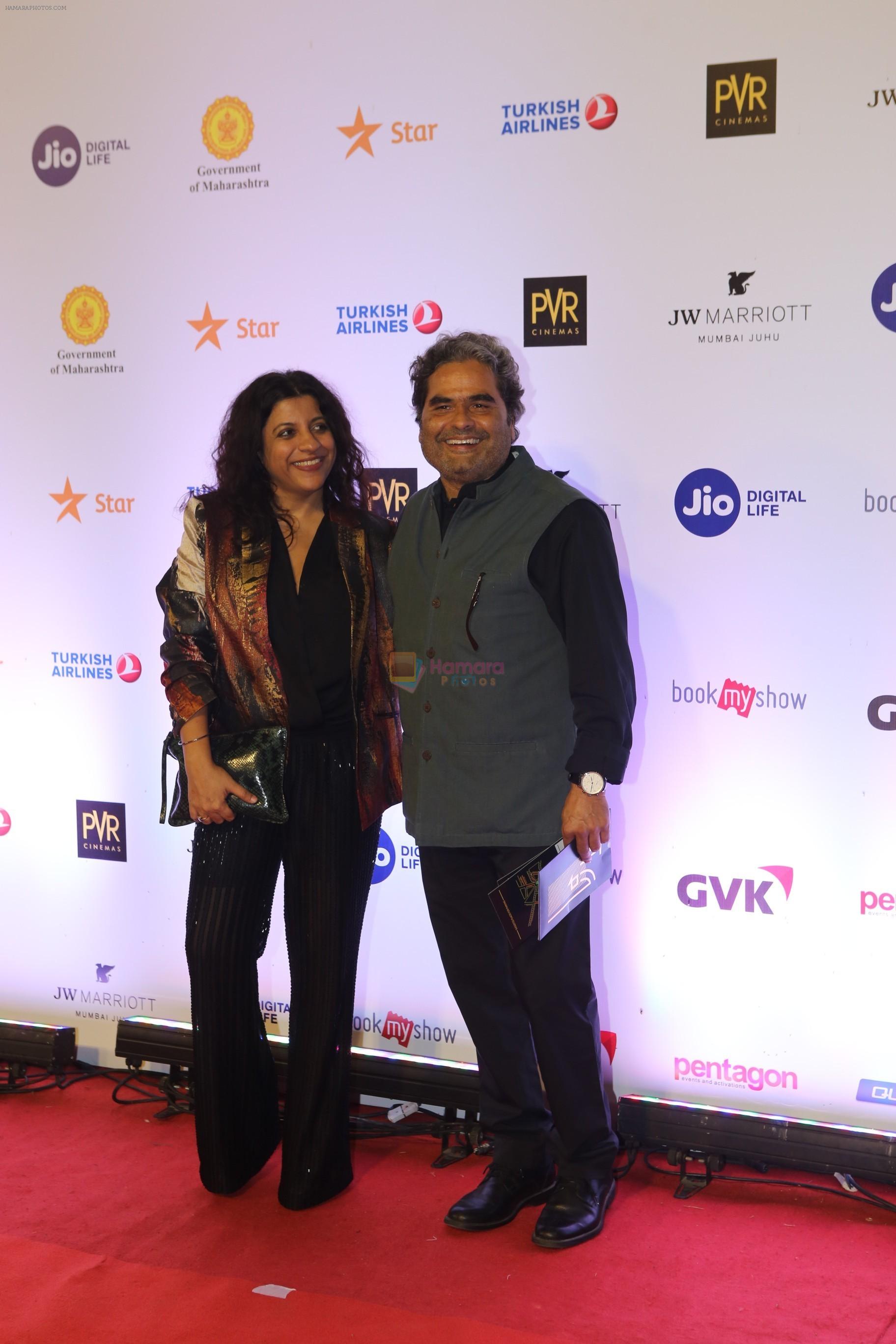 Zoya Akhtar, Vishal Bharadwaj at the Opening ceremony of Mami film festival in Gateway of India on 25th Oct 2018