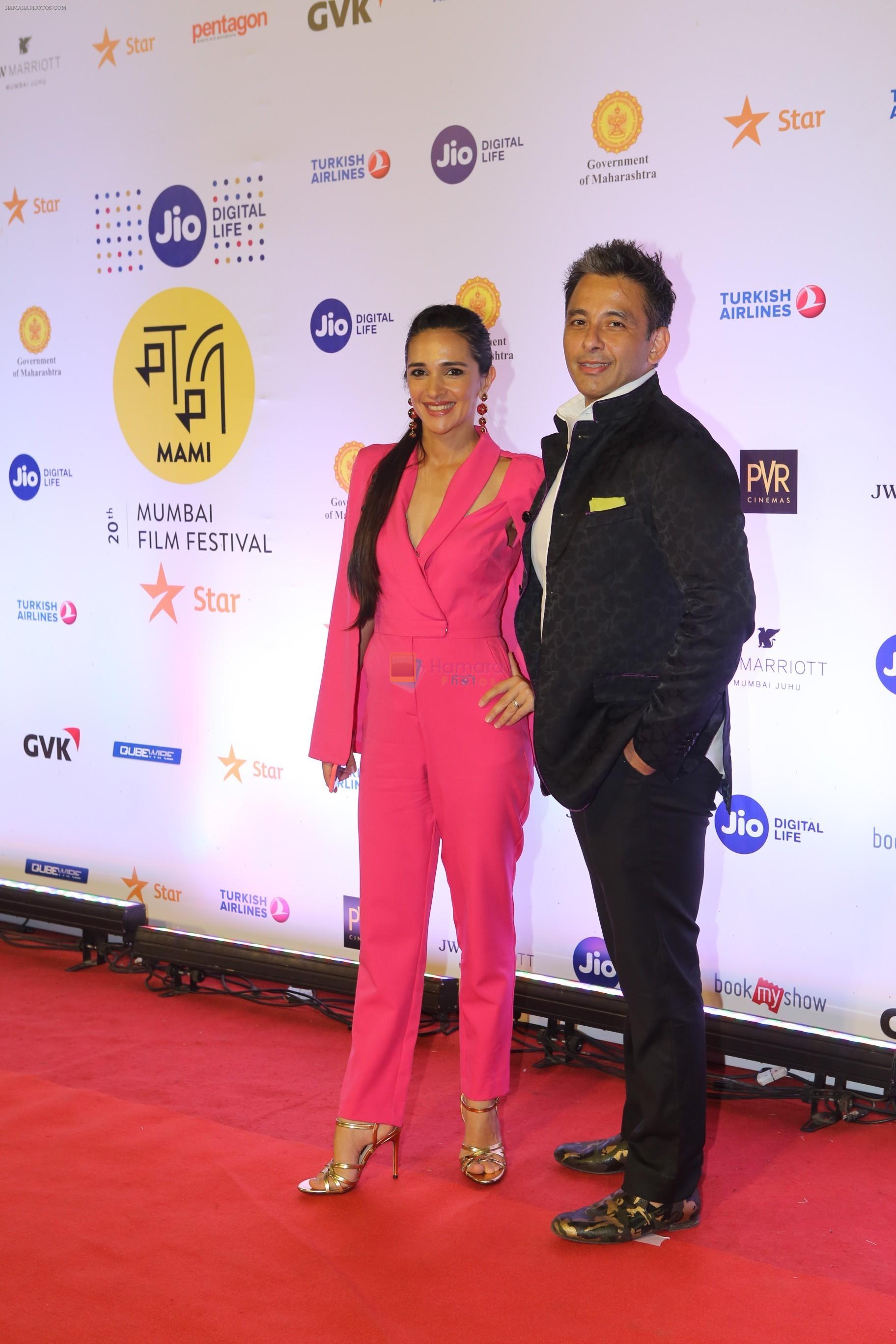 Tara Sharma at the Opening ceremony of Mami film festival in Gateway of India on 25th Oct 2018