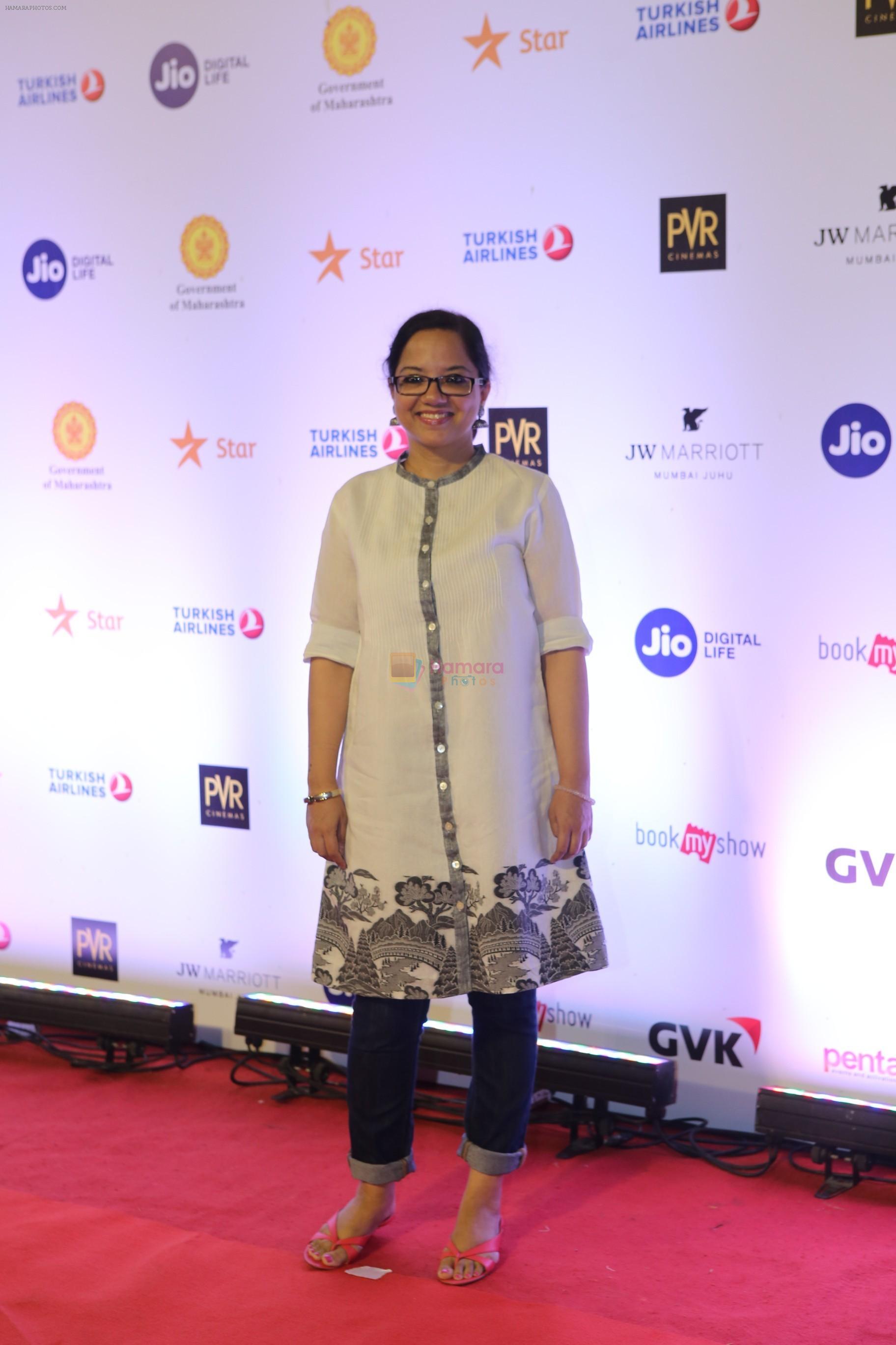Tanuja Chandra at the Opening ceremony of Mami film festival in Gateway of India on 25th Oct 2018