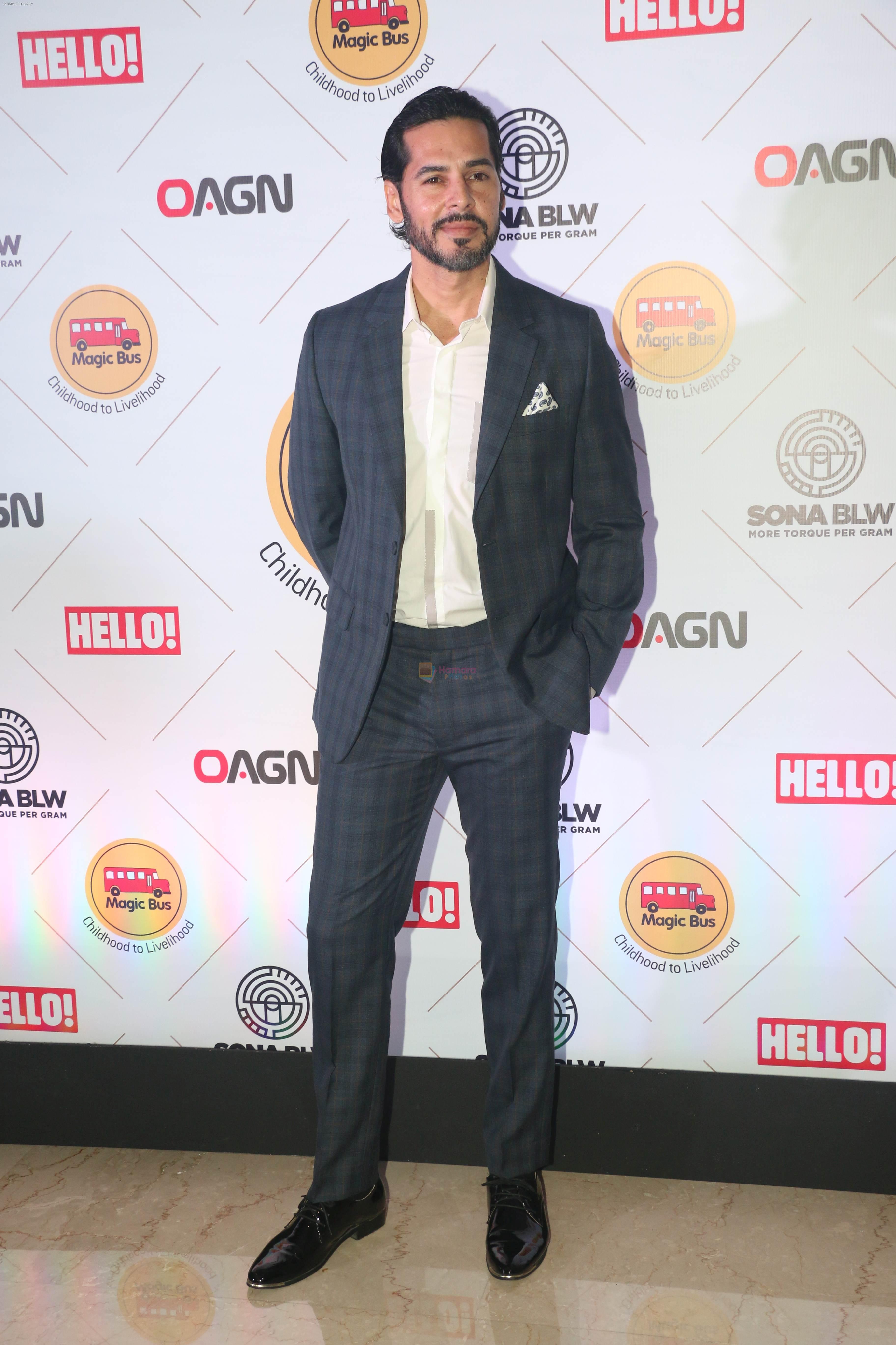 Dino Morea at the 7th edition of magic bus benefit dinner on 26th Oct 2018