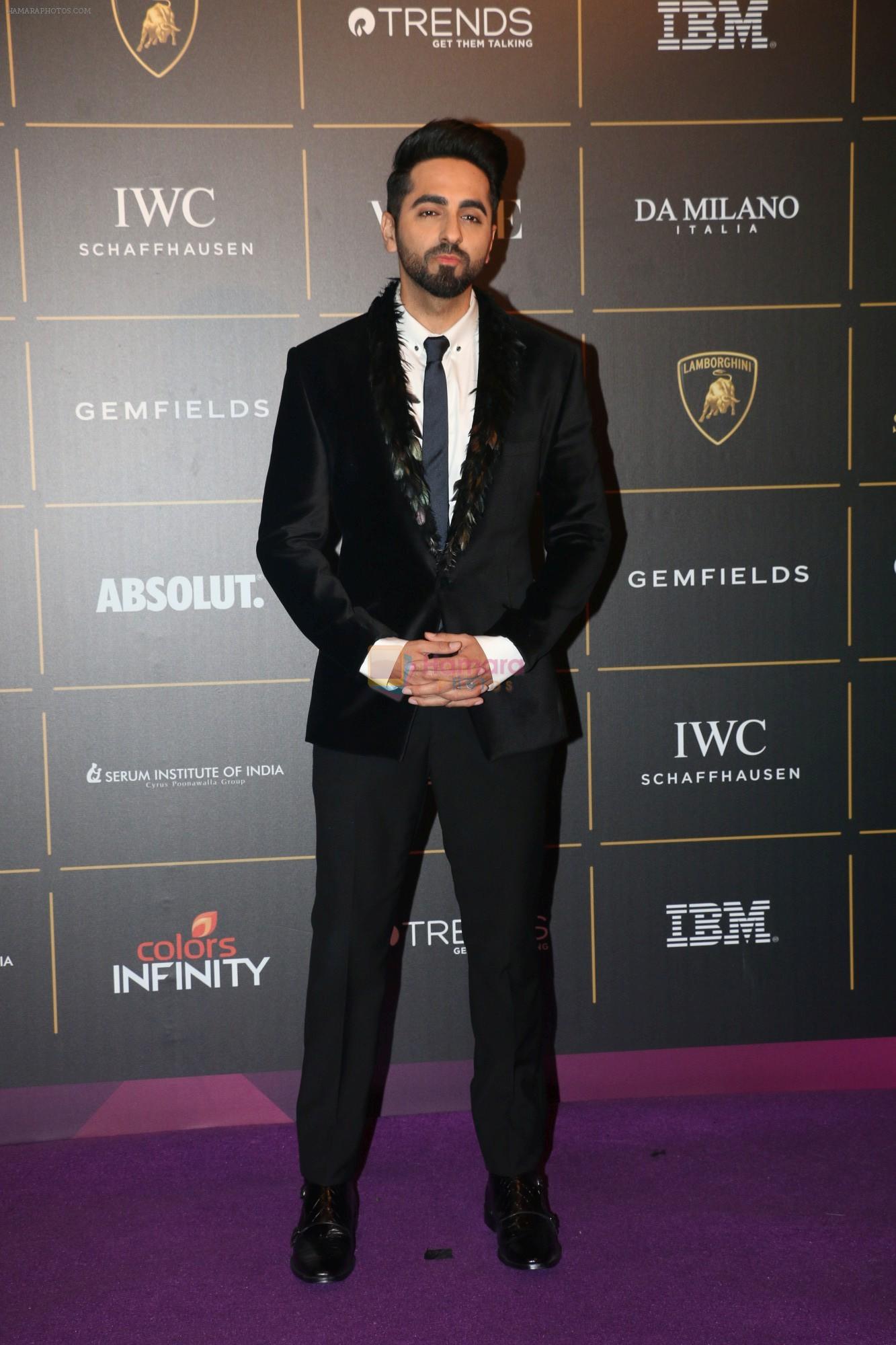 Ayushmann Khurrana at The Vogue Women Of The Year Awards 2018 on 27th Oct 2018