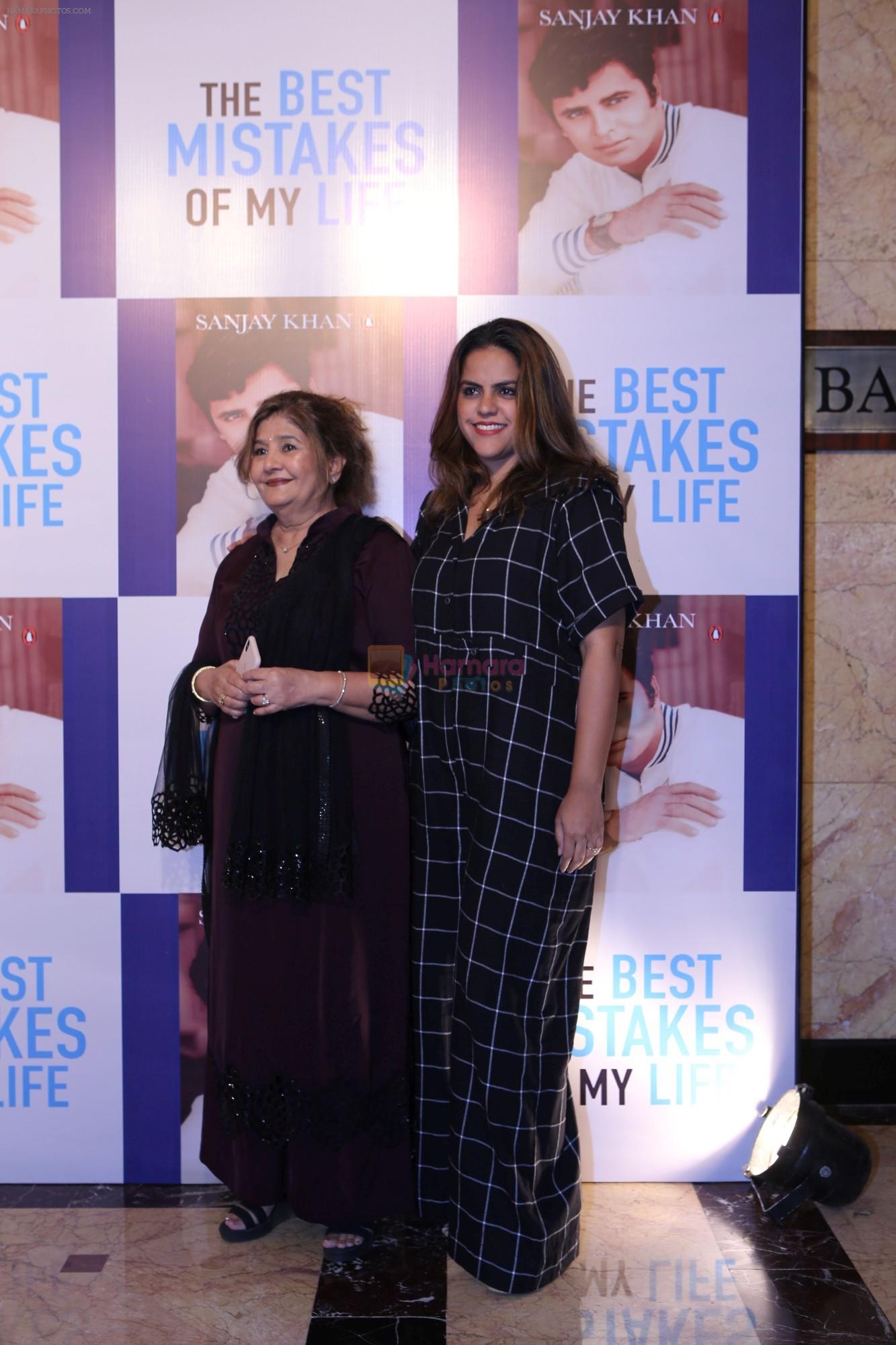 at the Launch Of Sanjay Khan's Book The Best Mistakes Of My Life in Mumbai on 28th Oct 2018