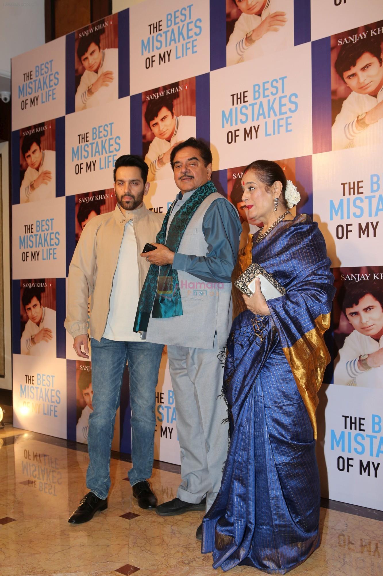 Shatrughan Sinha, Poonam Sinha, Luv Sinha at the Launch Of Sanjay Khan's Book The Best Mistakes Of My Life in Mumbai on 28th Oct 2018