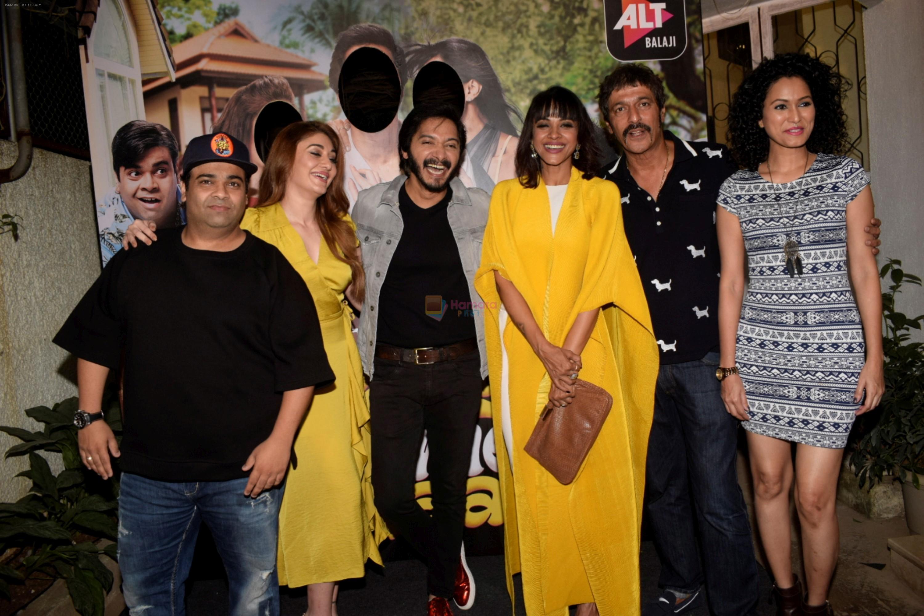 Manasi Scott, Shefali Zariwala, Shreyas Talpade, Kiku Sharda, Chunky Pandey  at the Screening Of Film Baby Come Naa on 30th Oct 2018