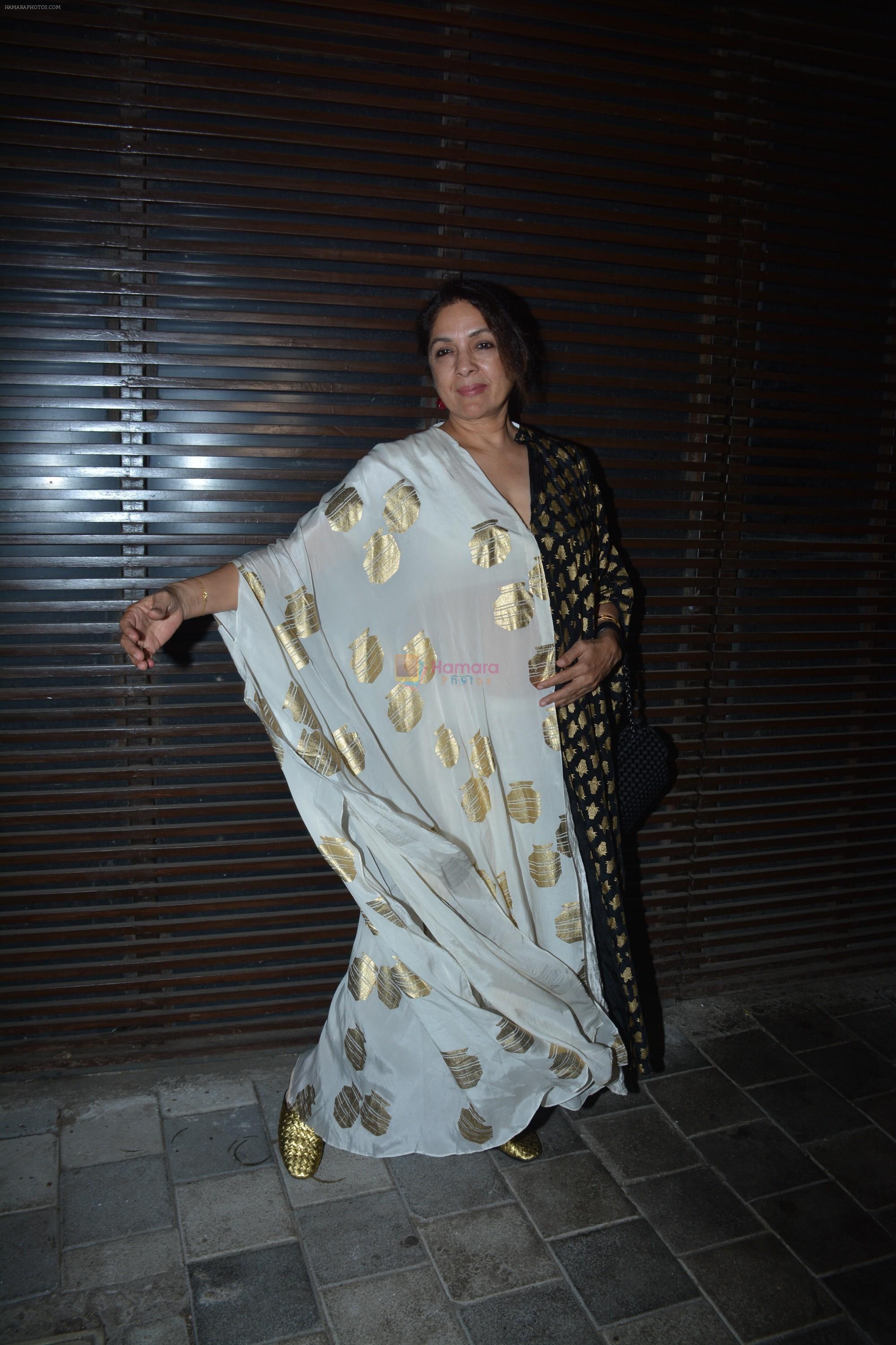 Neena Gupta at the Success party of film Badhaai Ho in Estella juhu on 30th Oct 2018