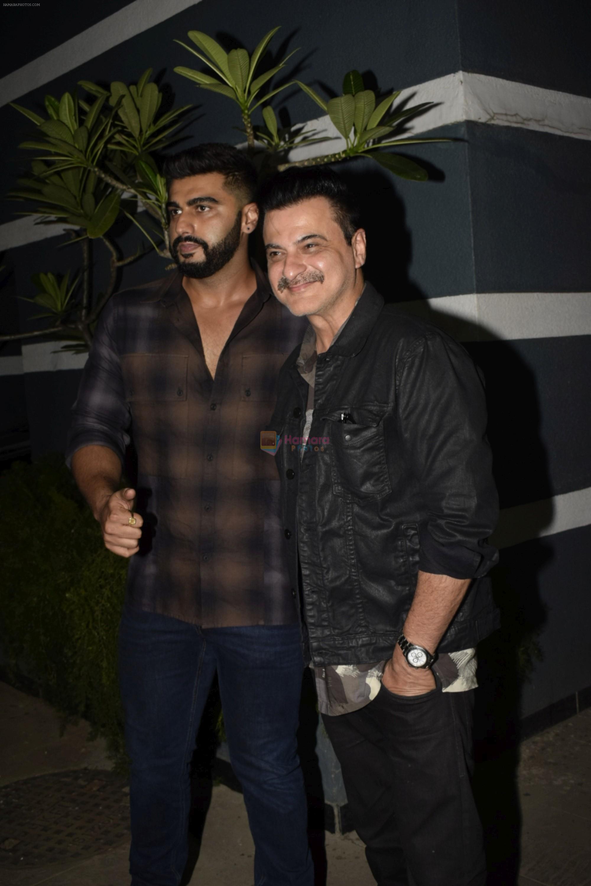 Arjun Kapoor, Sanjay Kapoor  at Shanaya Kapoor's Birthday Party on 1st Nov 2018