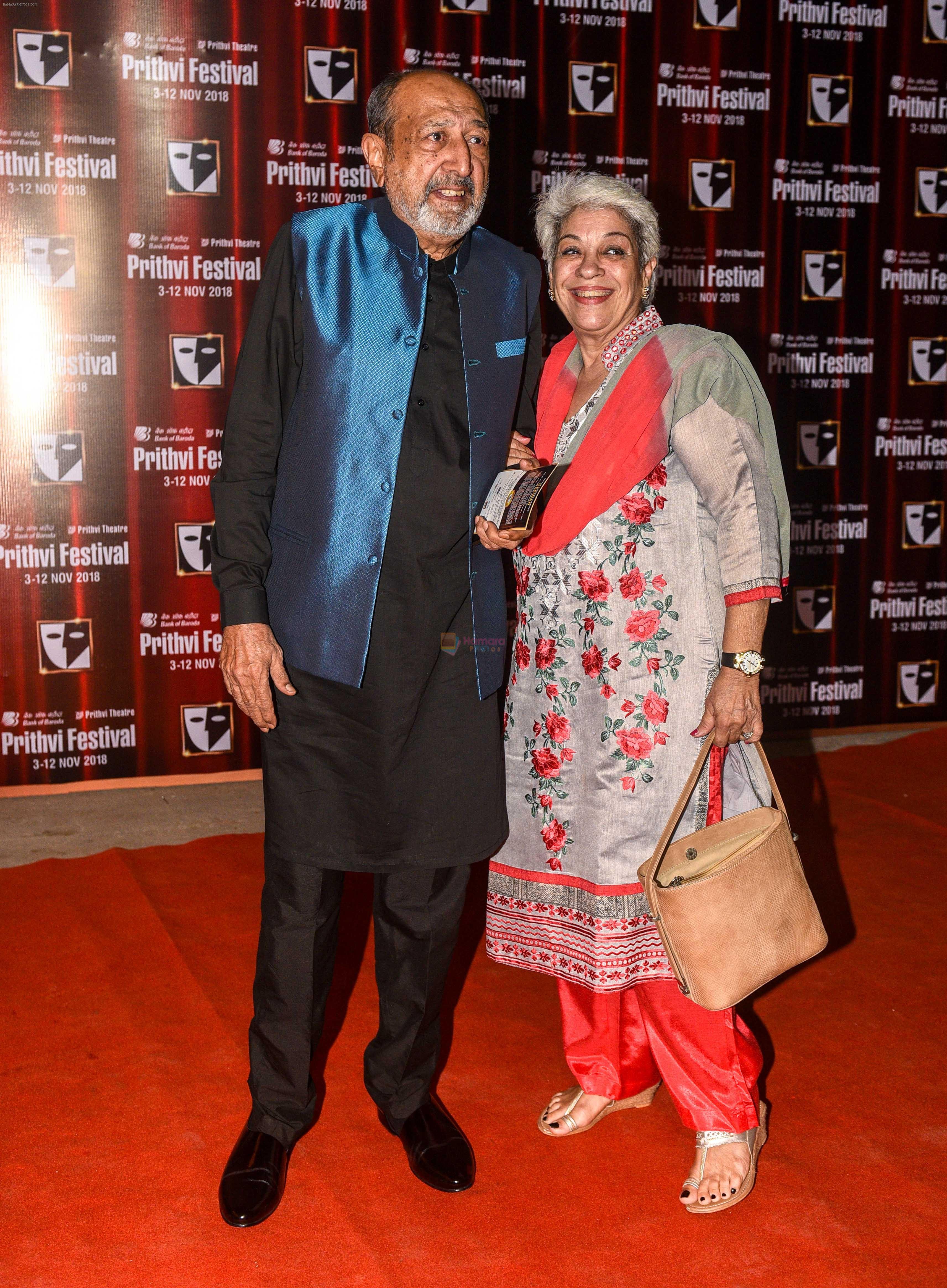 Tinnu Anand at the inauguration of Mumbai_ iconic Prithivi theatre festival on 4th Nov 2018