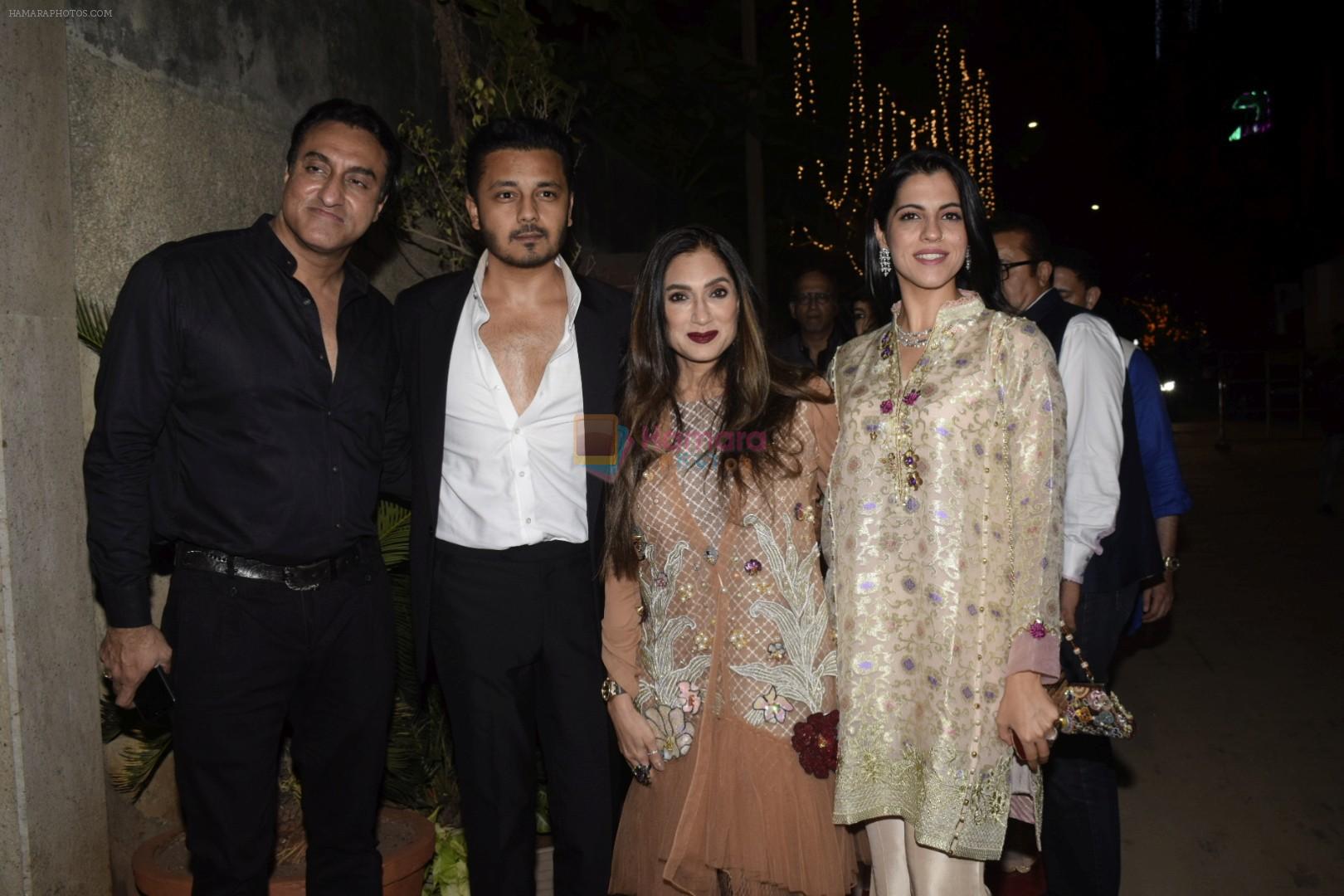 Lucky Morani, Mohammed Morani at Sushil Gupta's Diwali party in juhu on 4th Nov 2018