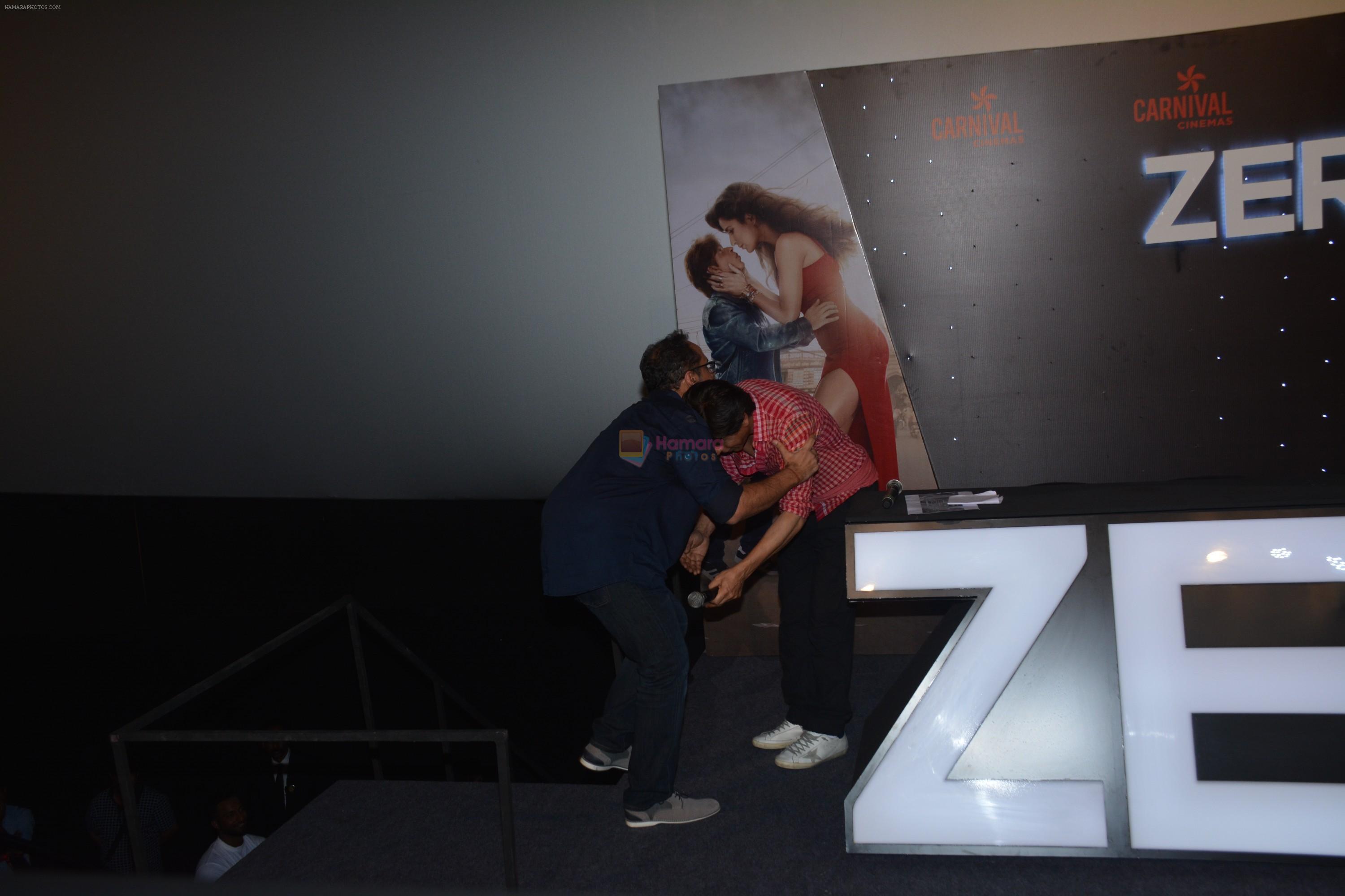 Shahrukh Khan, Anand L Rai at the Trailer launch of film Zero & Shahrukh Khan birthday celebration in Imax Wadala on 3rd Nov 2018