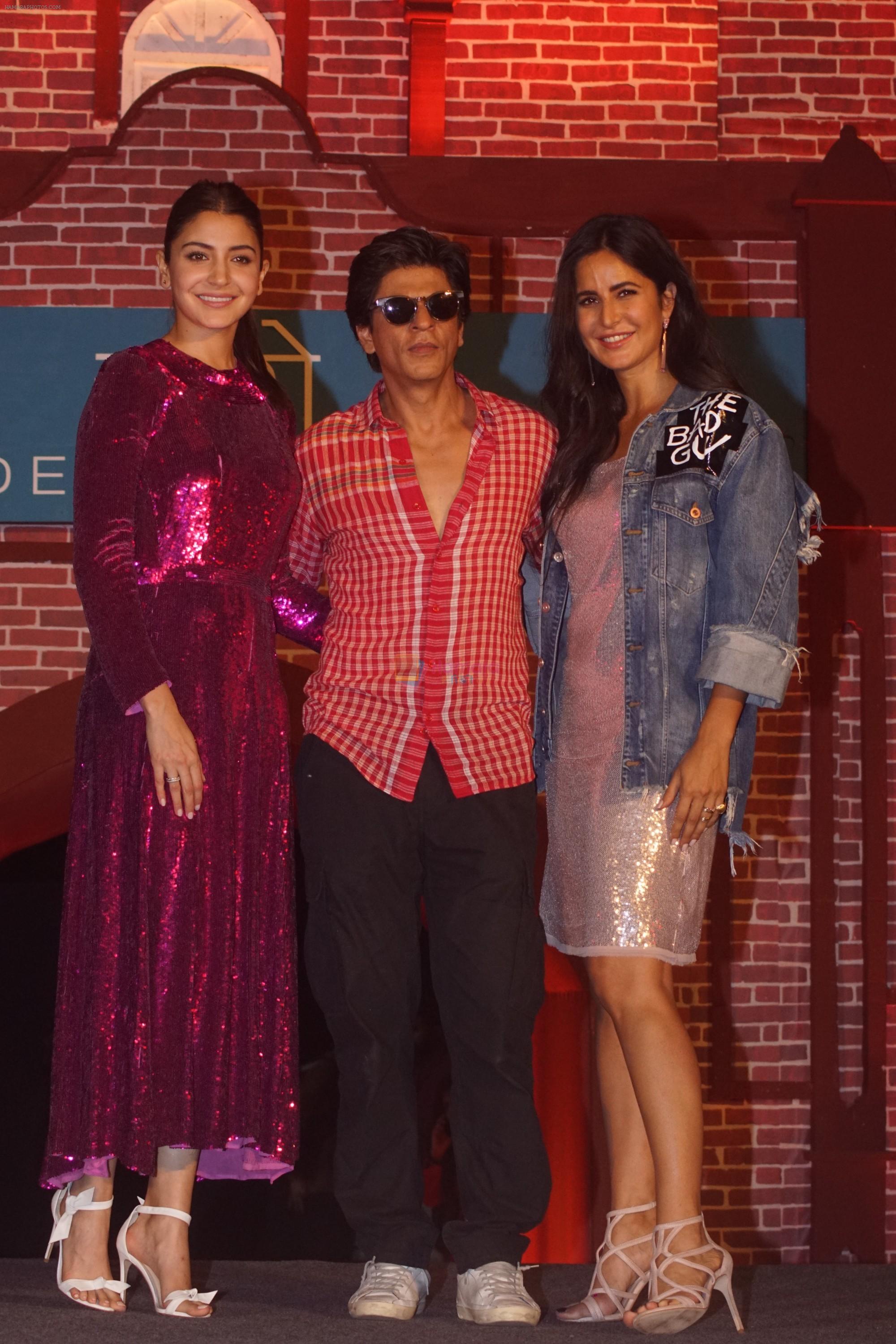 Shahrukh Khan, Anushka Sharma, Katrina Kaif at the Trailer launch of film Zero & Shahrukh Khan birthday celebration in Imax Wadala on 3rd Nov 2018