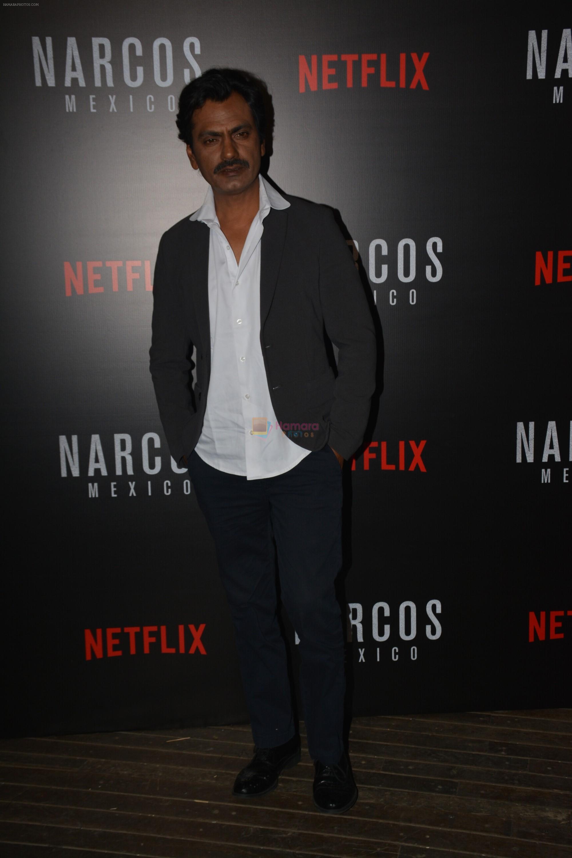 Nawazuddin Siddiqui At Meet and Greet With Team Of Webseries Narcos Mexico in Mumbai on 11th Nov 2018
