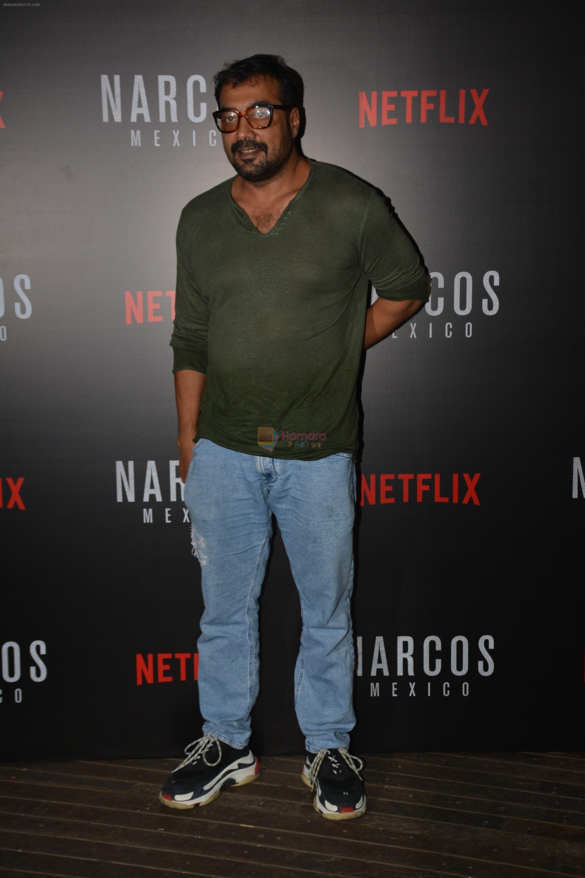 Anurag Kashyap At Meet and Greet With Team Of Webseries Narcos Mexico in Mumbai on 11th Nov 2018