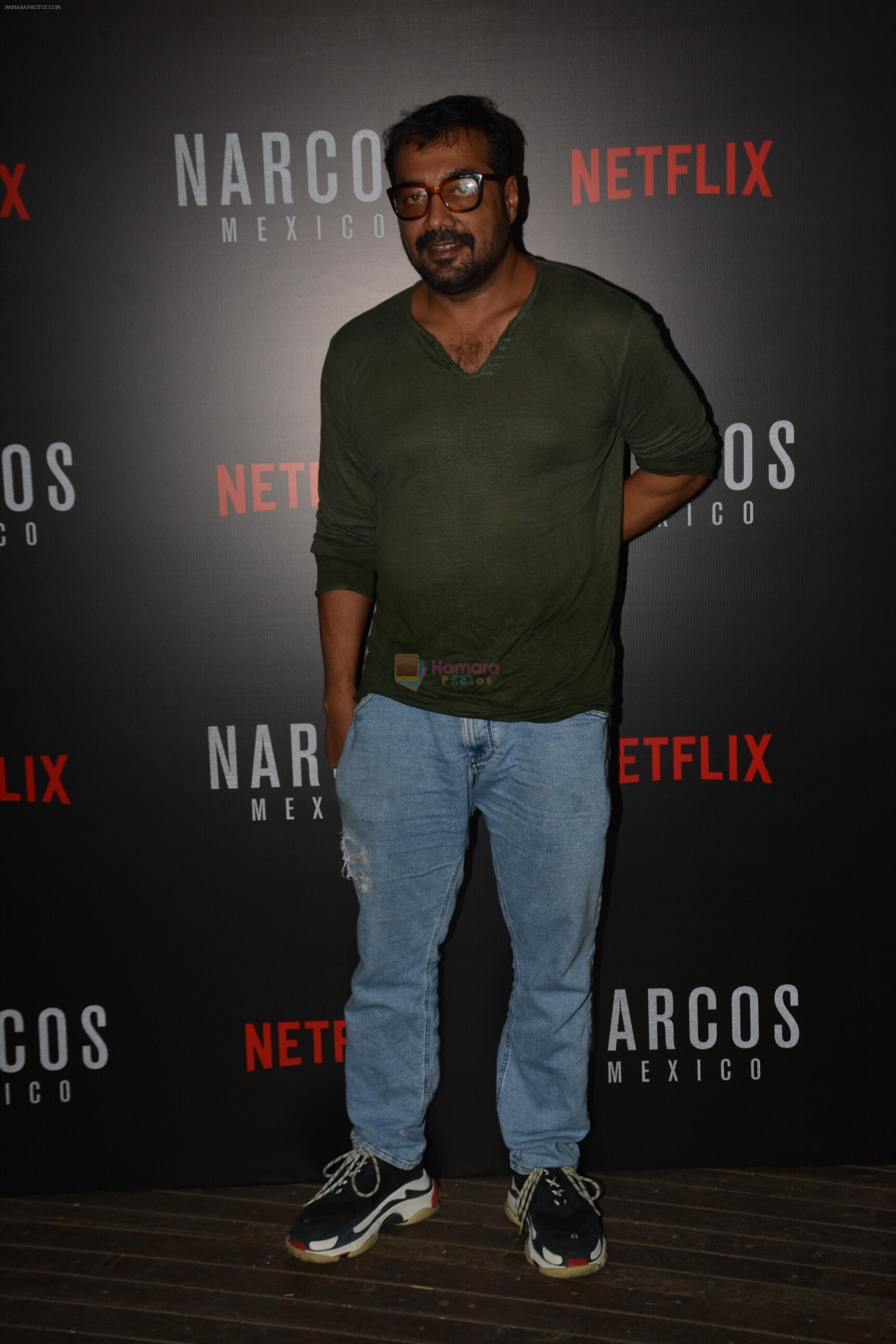 Anurag Kashyap At Meet and Greet With Team Of Webseries Narcos Mexico in Mumbai on 11th Nov 2018