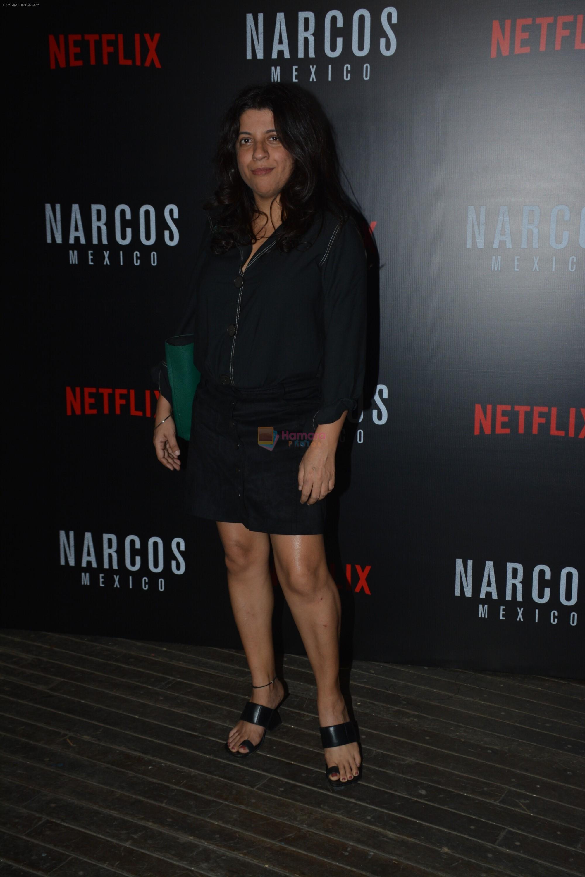 Zoya Akhtar At Meet and Greet With Team Of Webseries Narcos Mexico in Mumbai on 11th Nov 2018